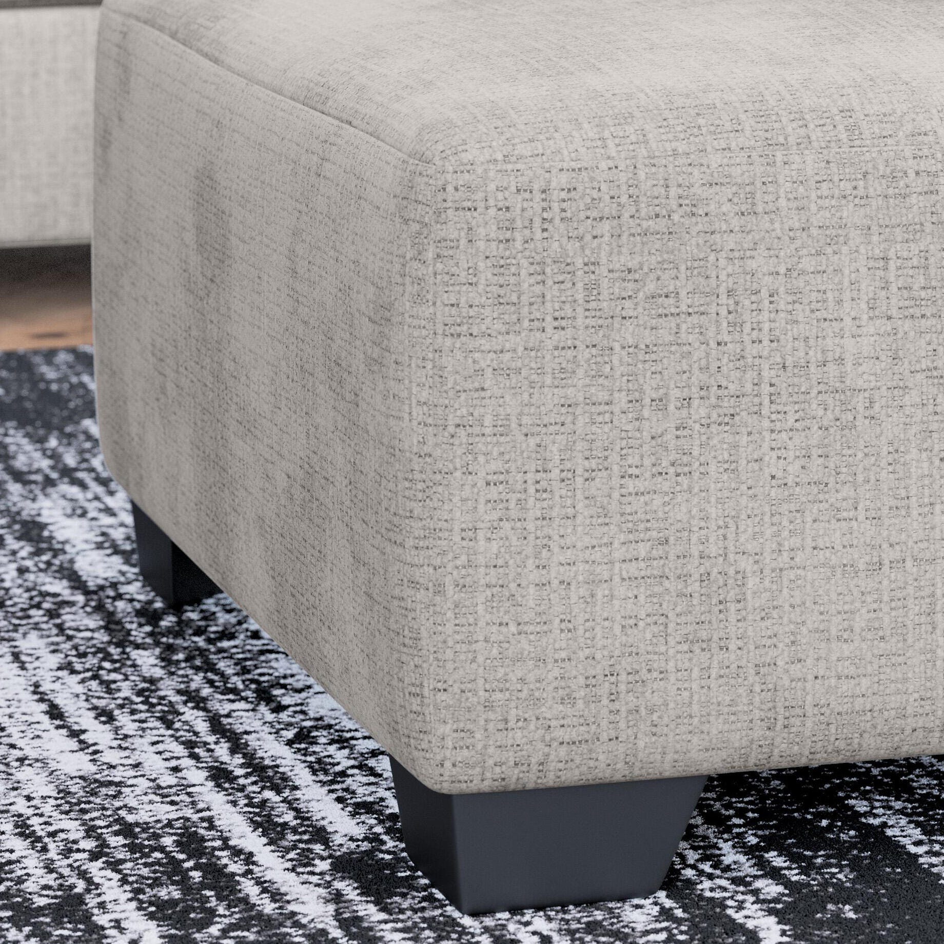 Rodington Oversized Accent Ottoman, , large