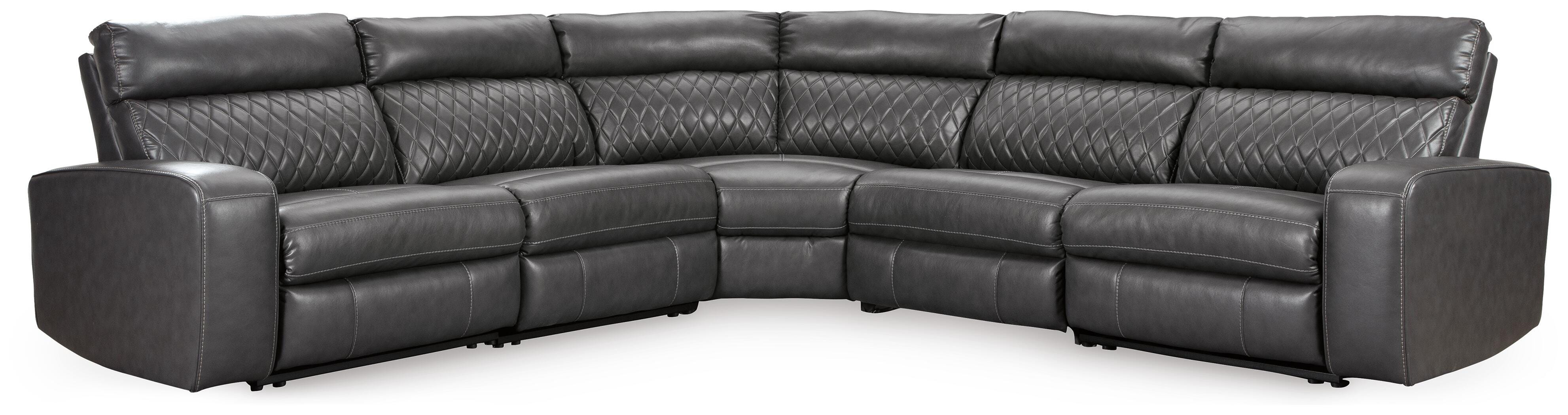 Samperstone 5-Piece Power Reclining Sectional, , large