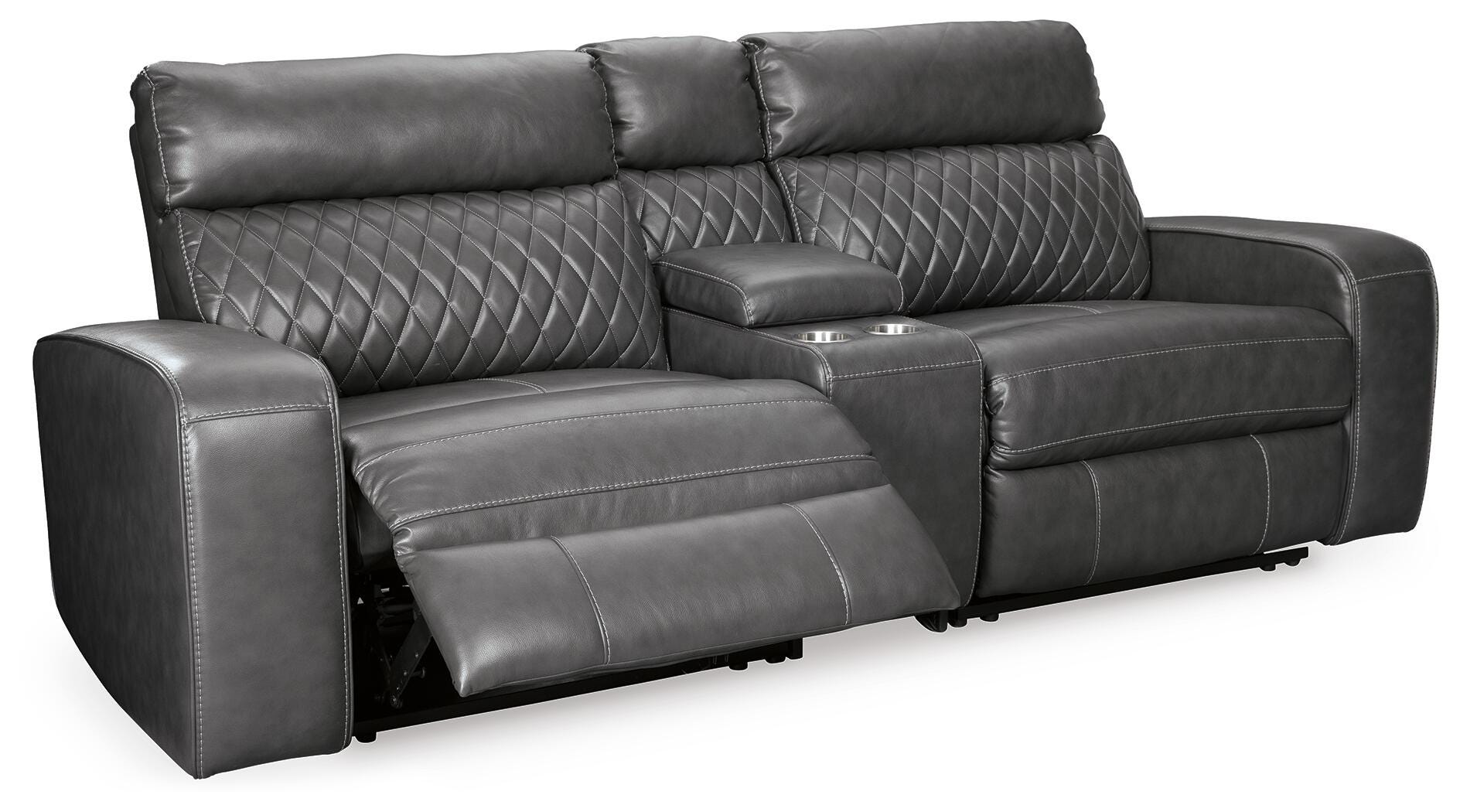 Samperstone 3-Piece Power Reclining Sectional Loveseat - image 2