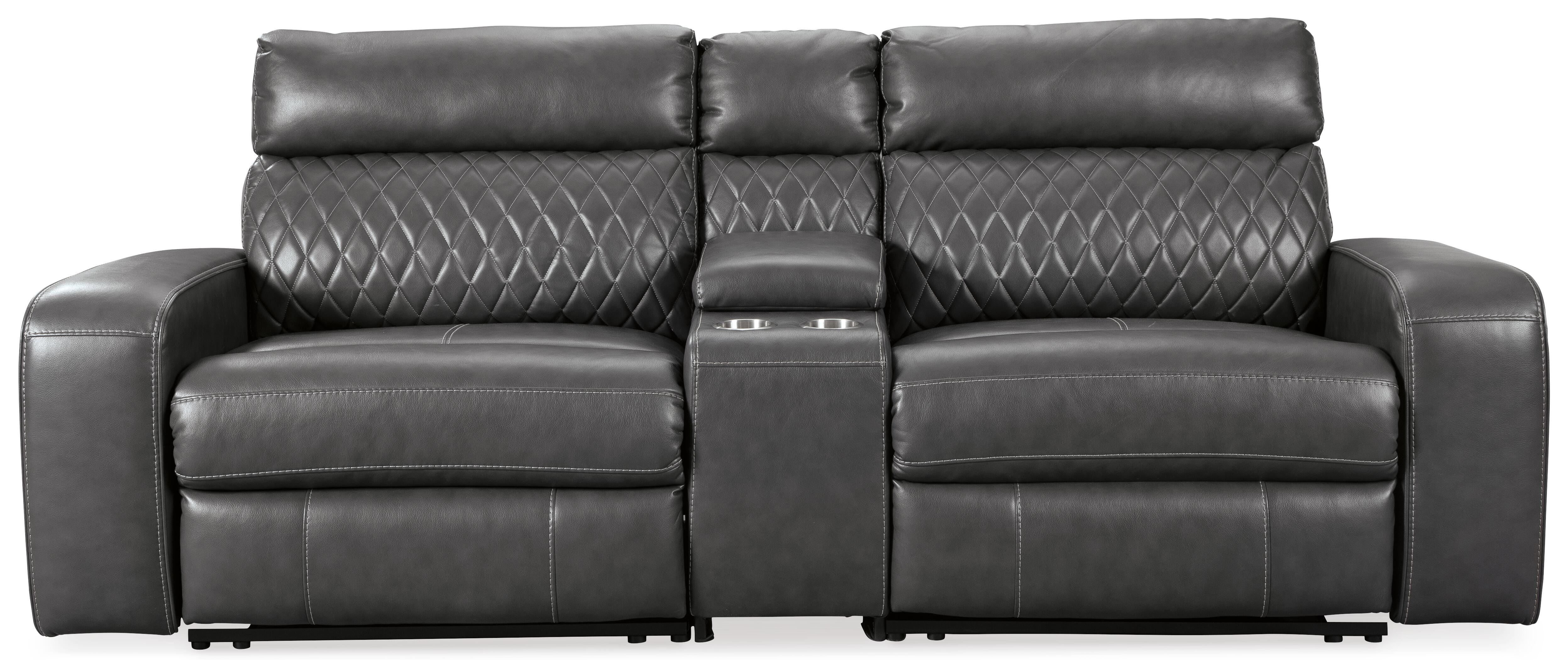 Samperstone 3-Piece Power Reclining Sectional Loveseat - image 3