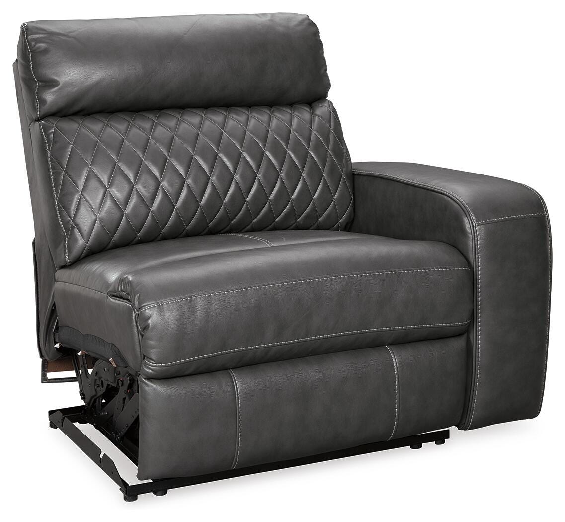 Sofá reclinable eléctrico Samperstone con brazo derecho - image 1