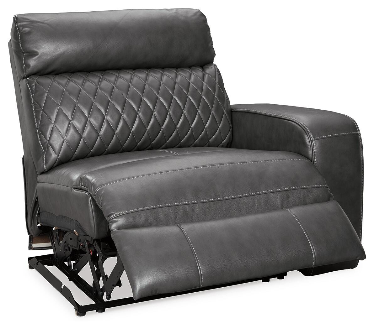 Sofá reclinable eléctrico Samperstone con brazo derecho - image 3