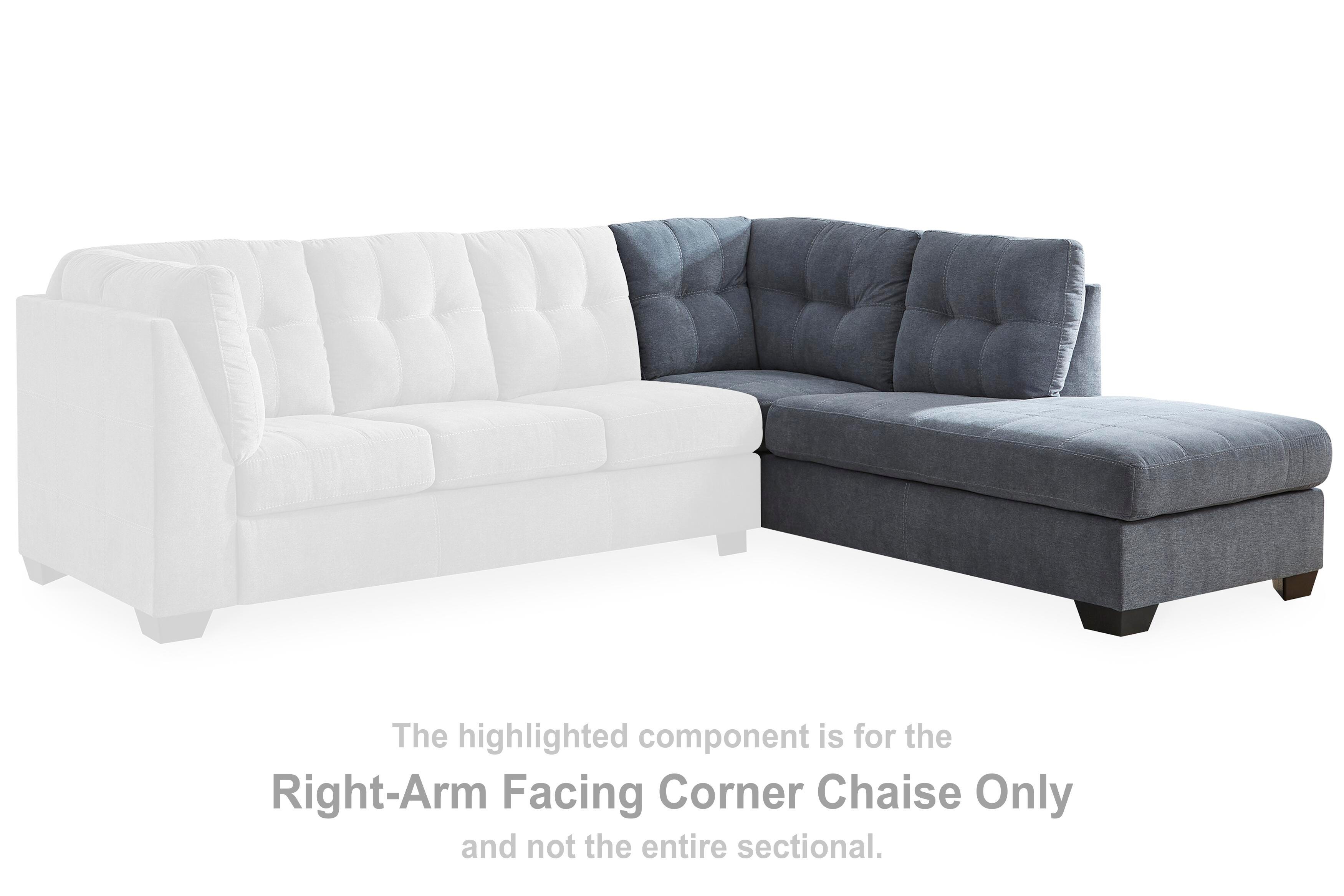 Marleton Right-Arm Facing Corner Chaise, , large