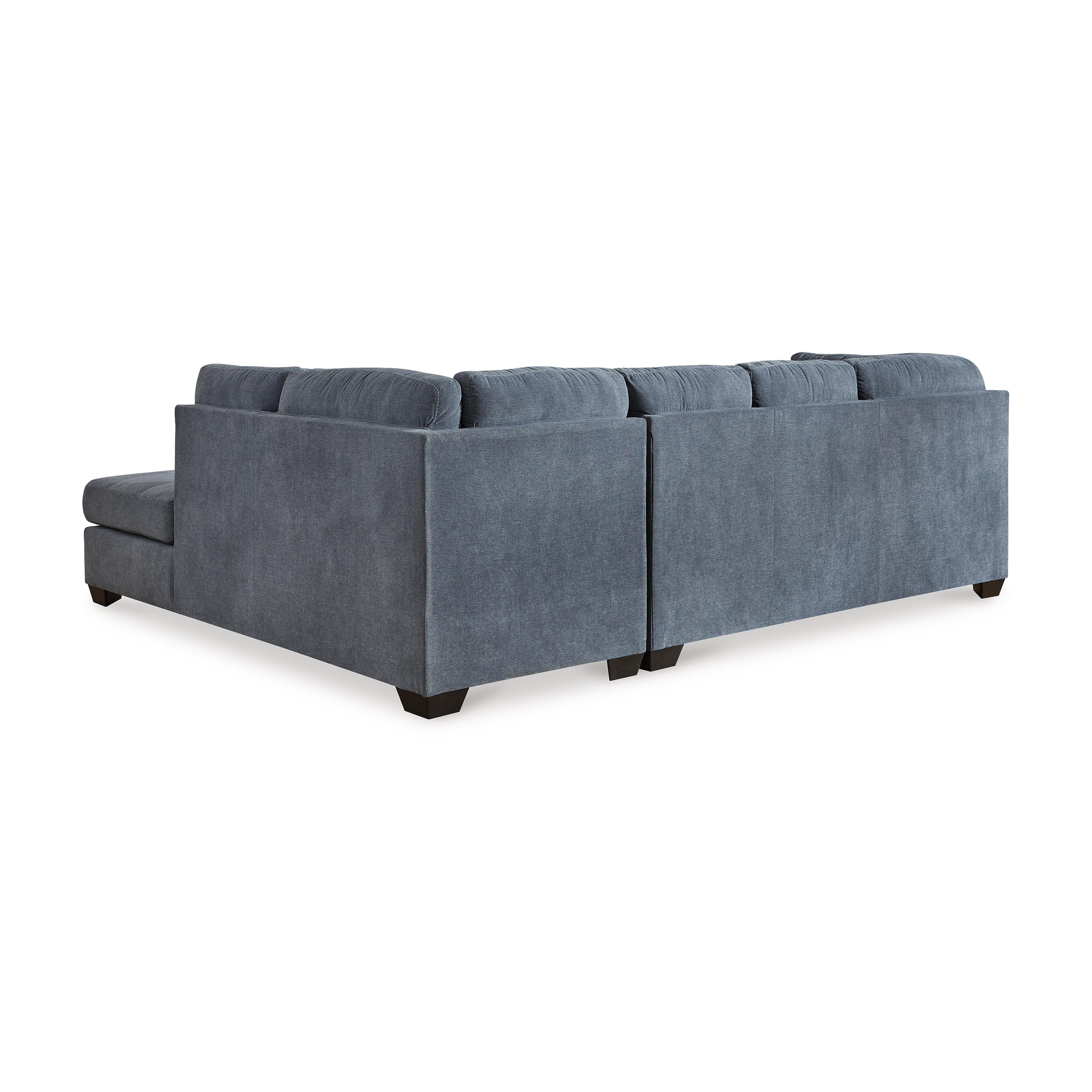 Marleton 2-Piece Sectional with Chaise, Denim, large