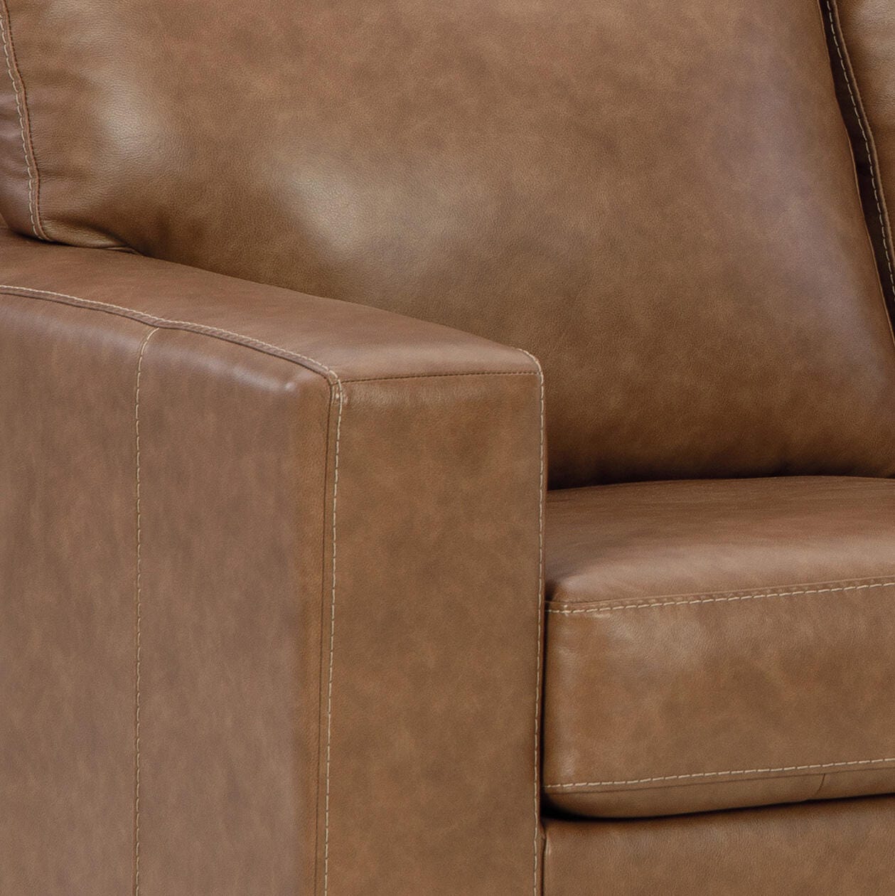 Bolsena Leather Loveseat | Ashley