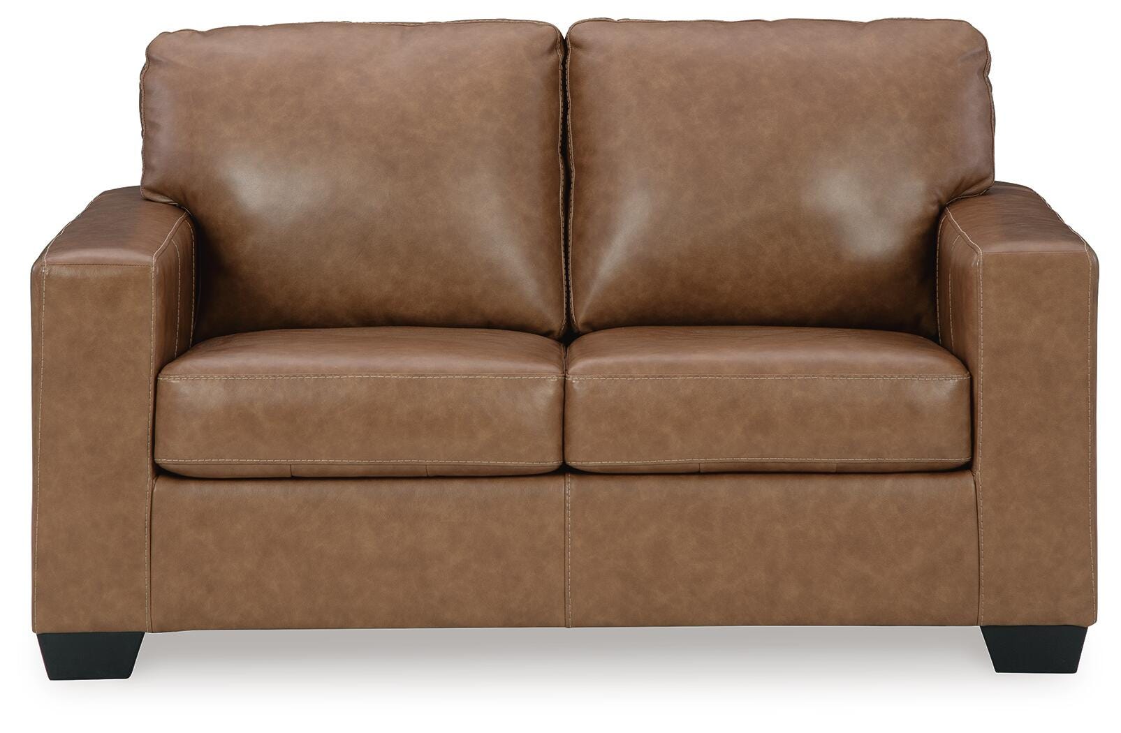 Bolsena Loveseat, Caramel, large