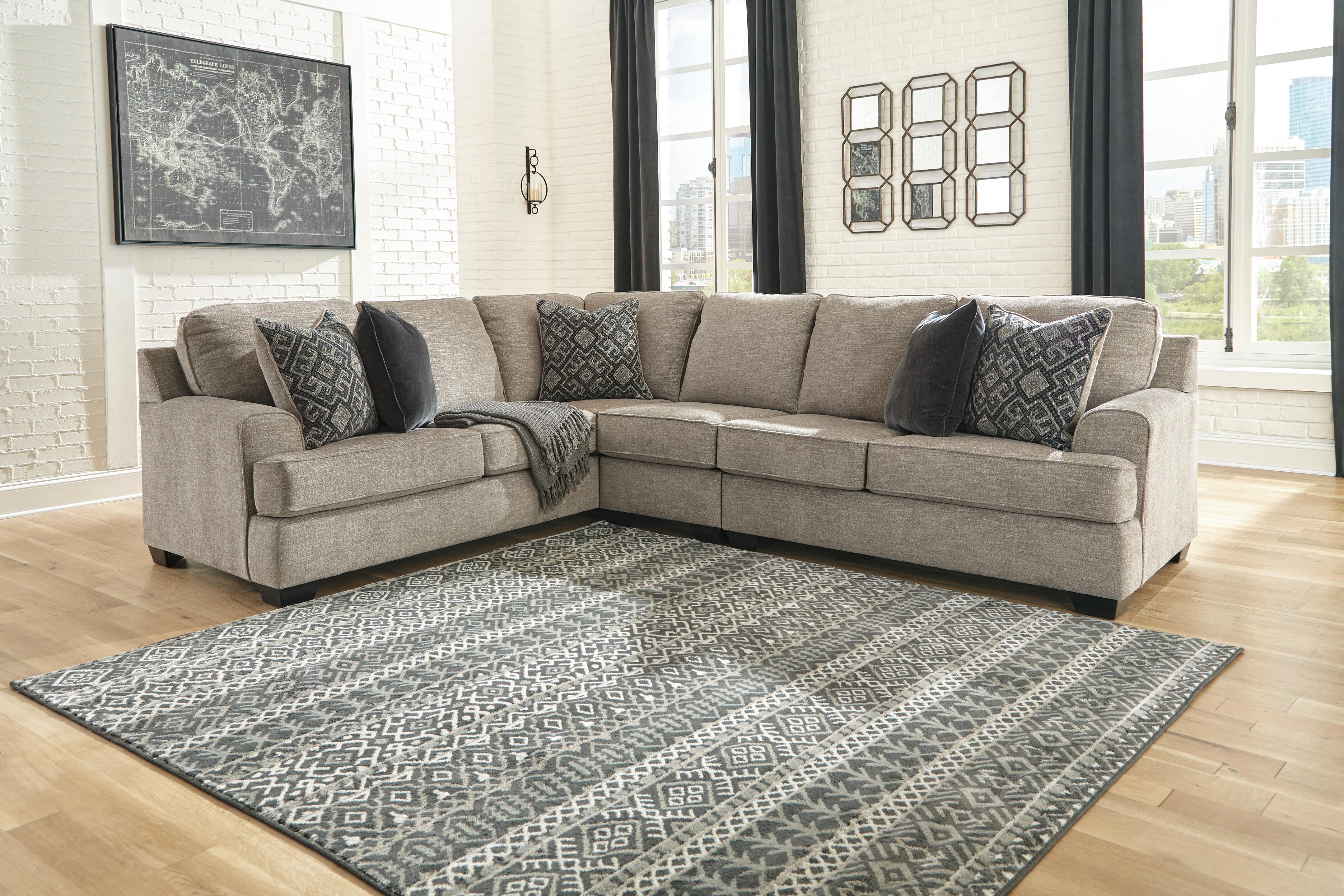 Bovarian 3-Piece Sectional and Ottoman - image 9