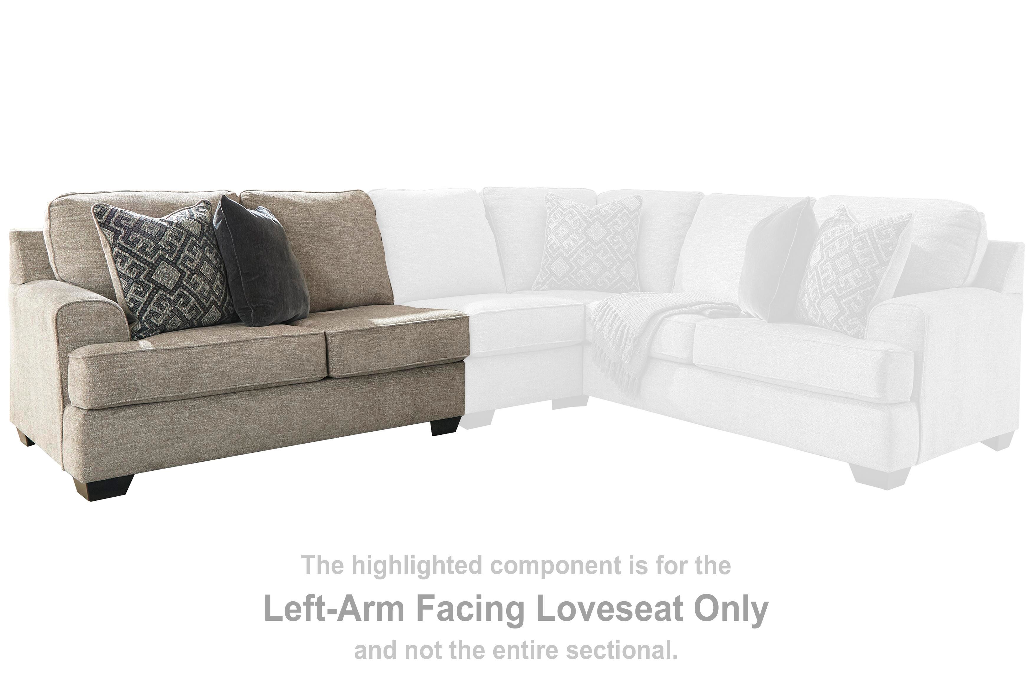 Bovarian Left-Arm Facing Loveseat, , large
