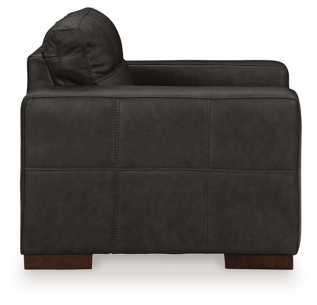Luigi Oversized Leather Chair | Ashley