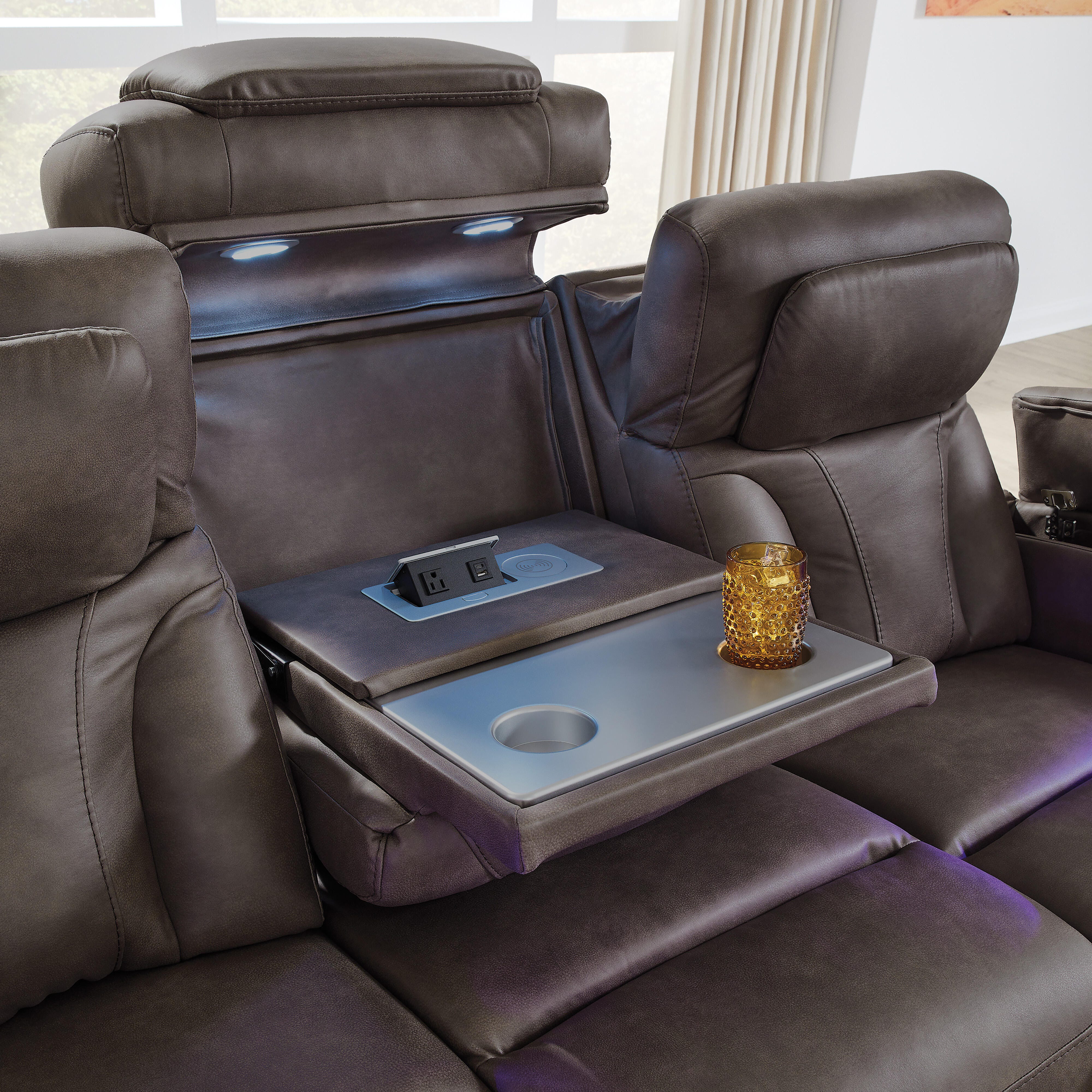 Warrior Peak Power Reclining Sofa - image 9