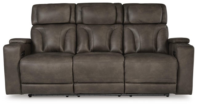 Warrior Peak Dual Power Reclining Sofa