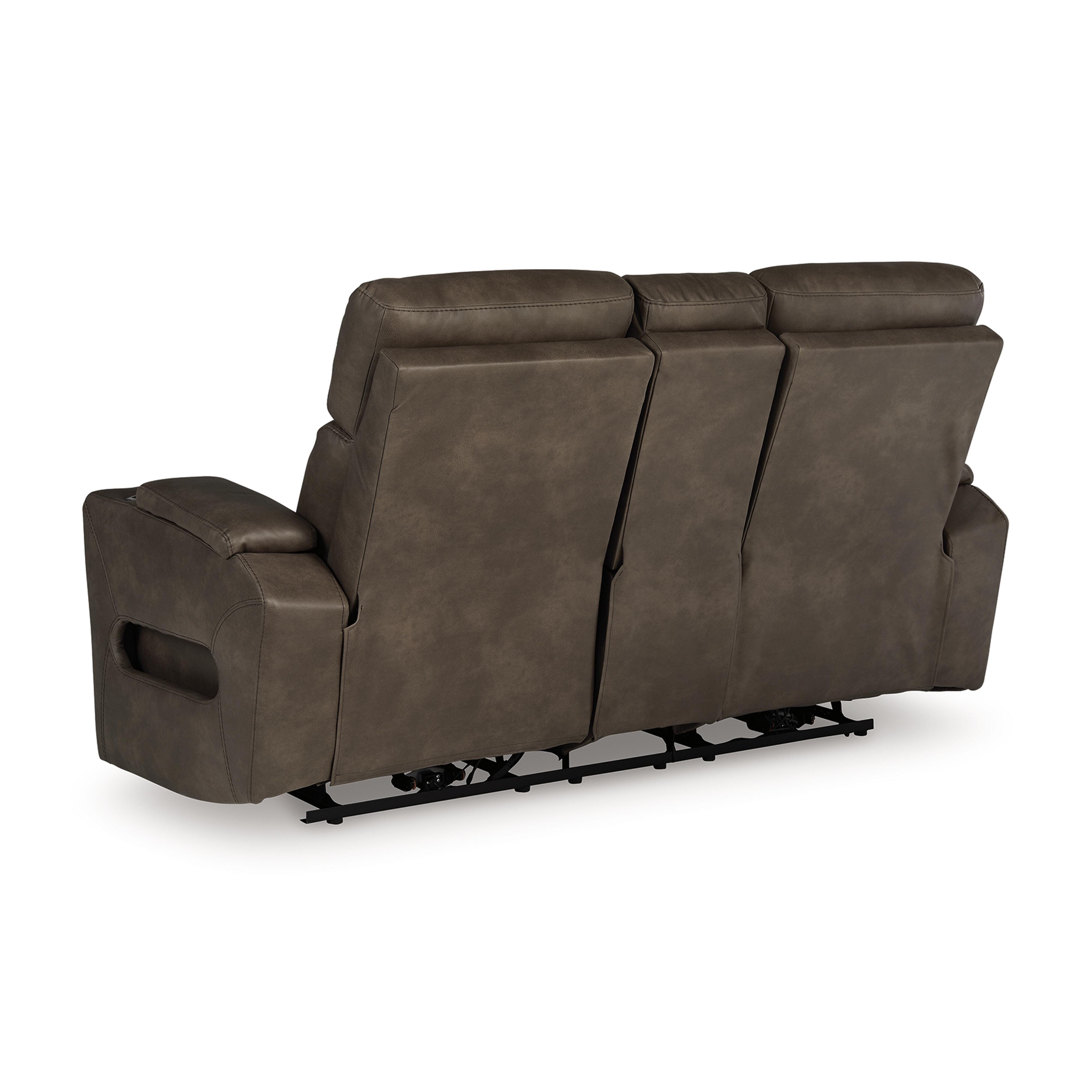 Warrior Peak Power Reclining Loveseat with Console - image 6