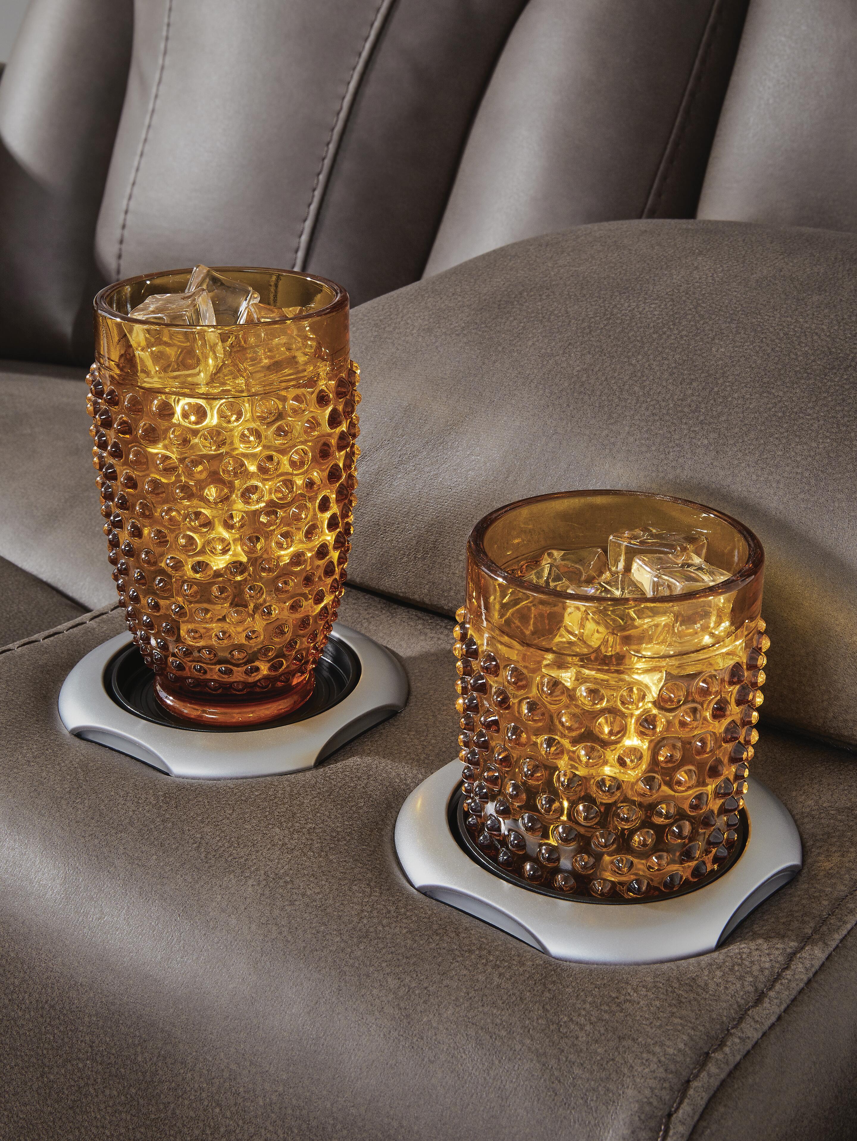 Warrior Peak Power Reclining Loveseat with Console - image 8