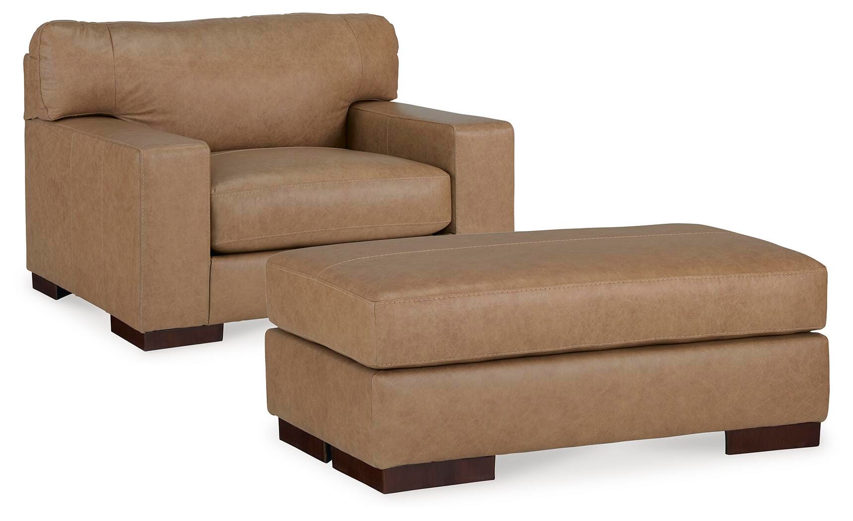 Sillón y otomana oversize Lombardia - image 2