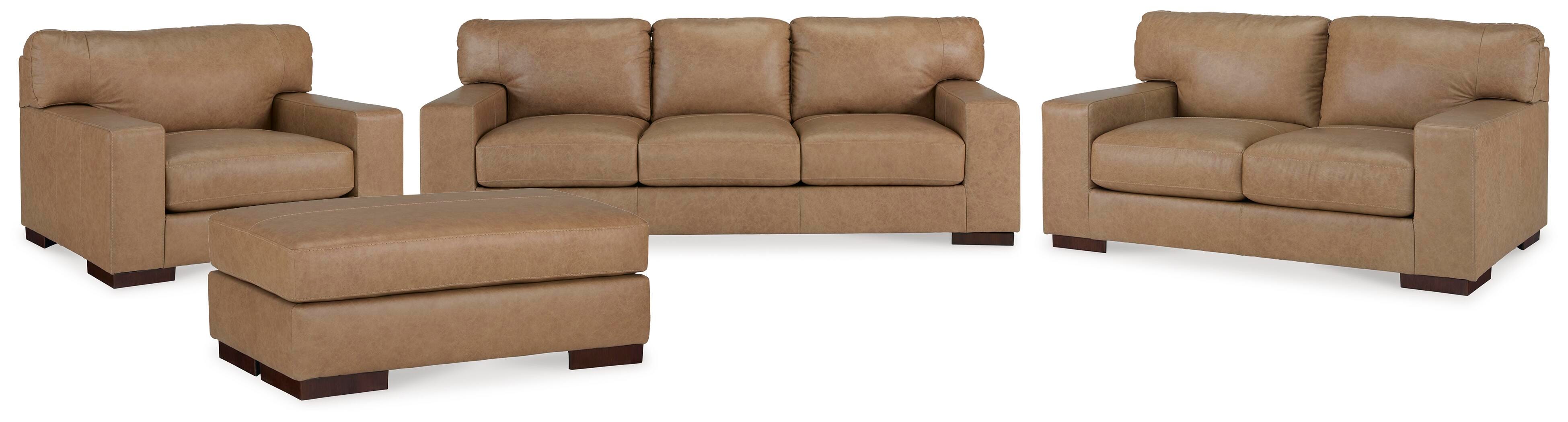 Sofá, diván, sillón grande y otomana Lombardia - image 2