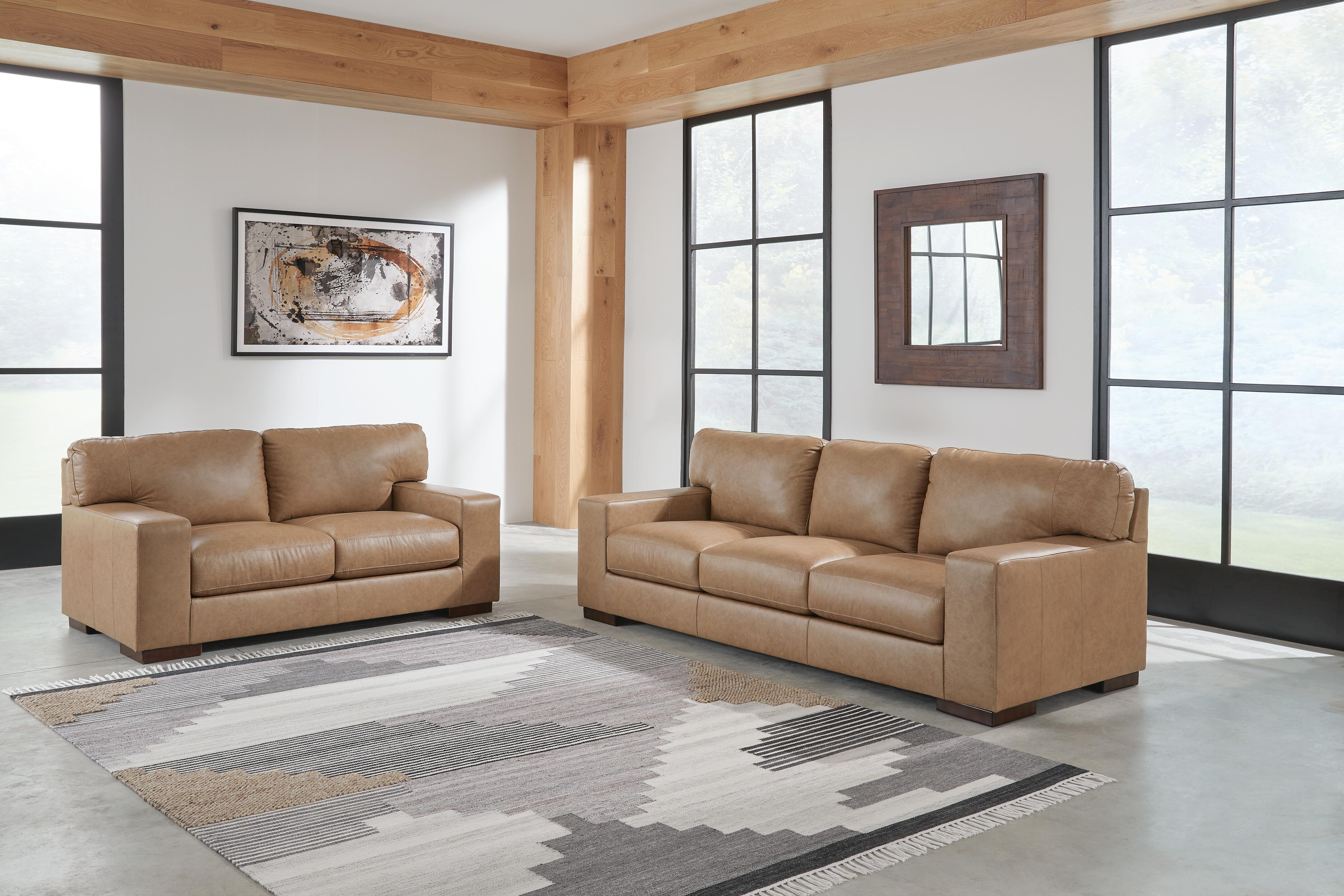 Sofá, diván, sillón grande y otomana Lombardia - image 27
