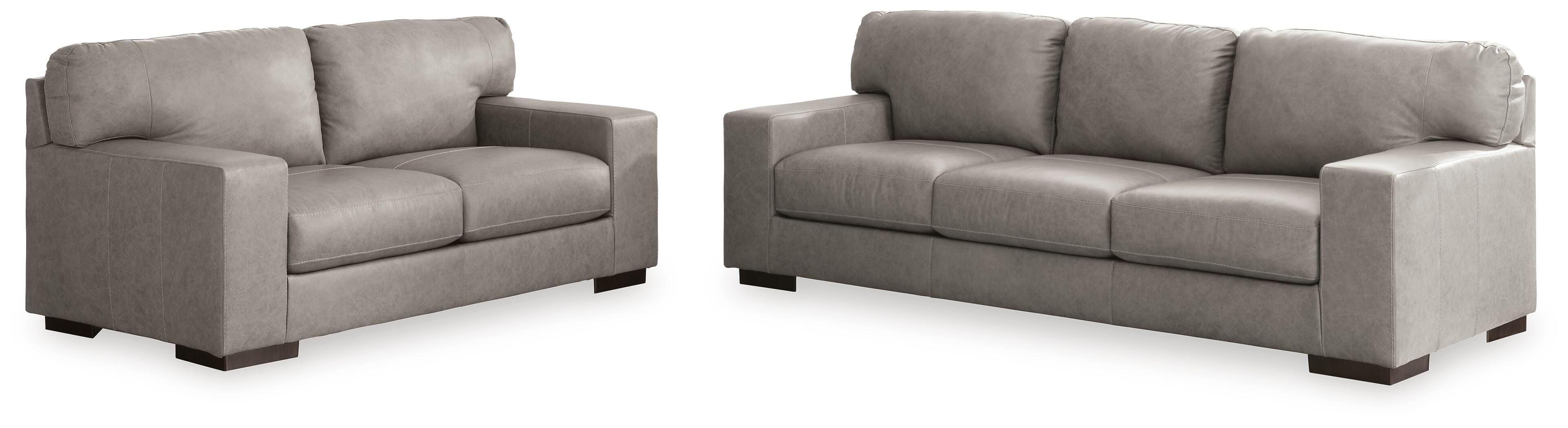 Lombardia Sofa and Loveseat, Fossil, large