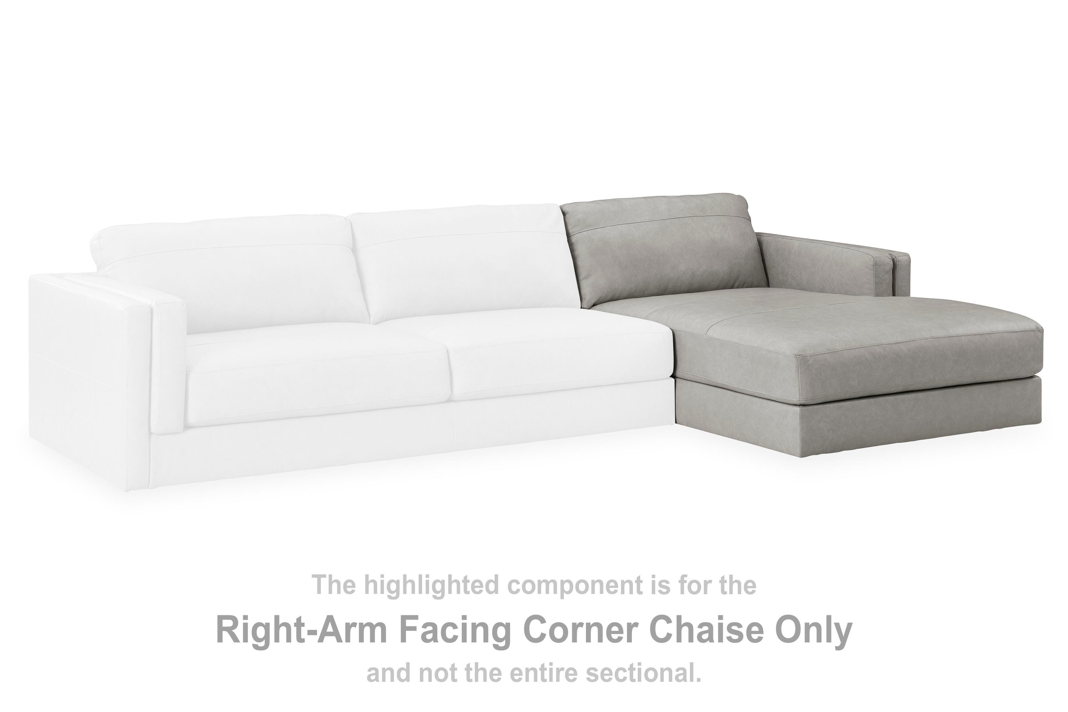 Chaise esquinera con brazo derecho Amiata - image 2