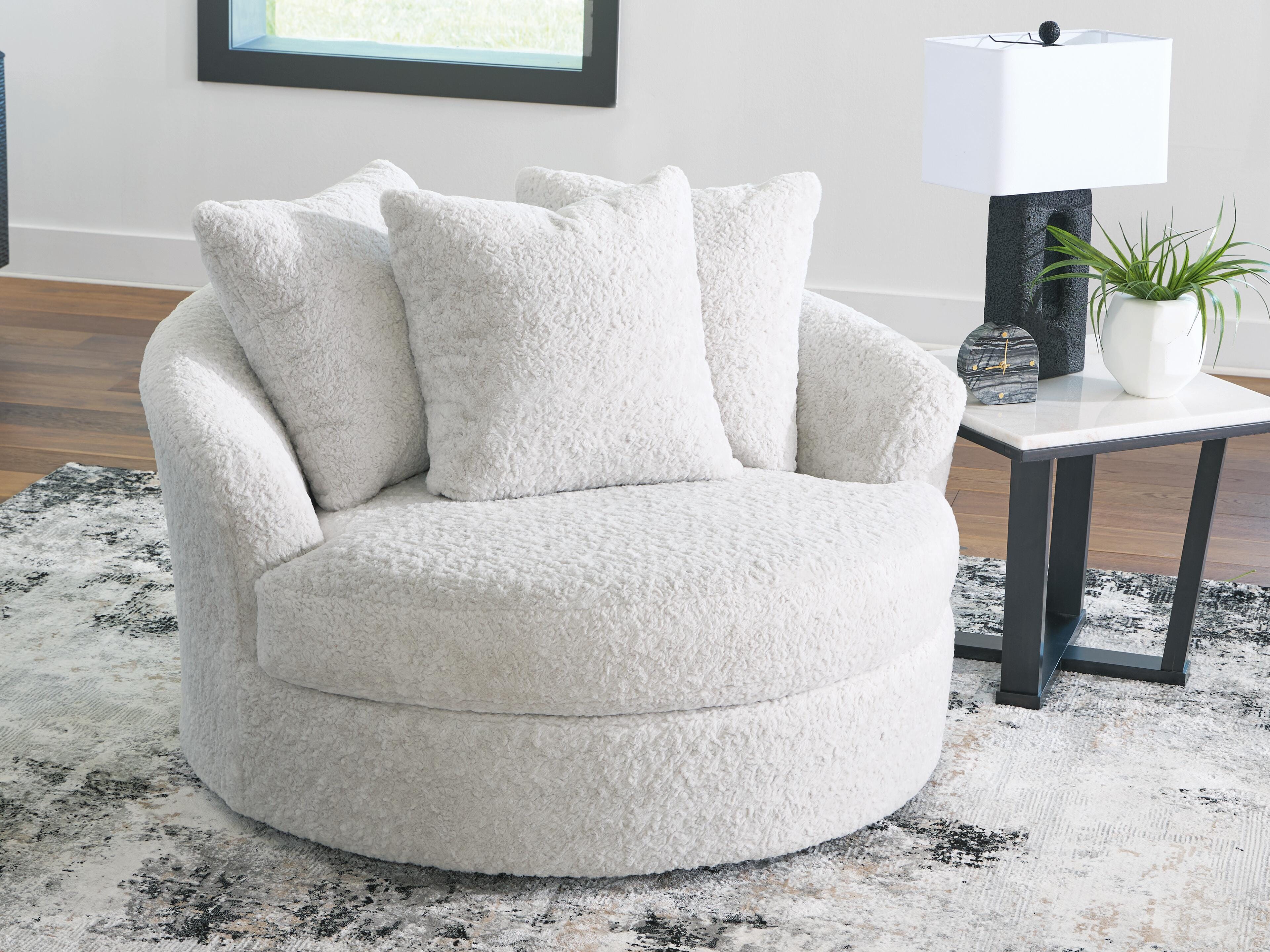 Snodoodle Oversized Swivel Accent Chair - image 5