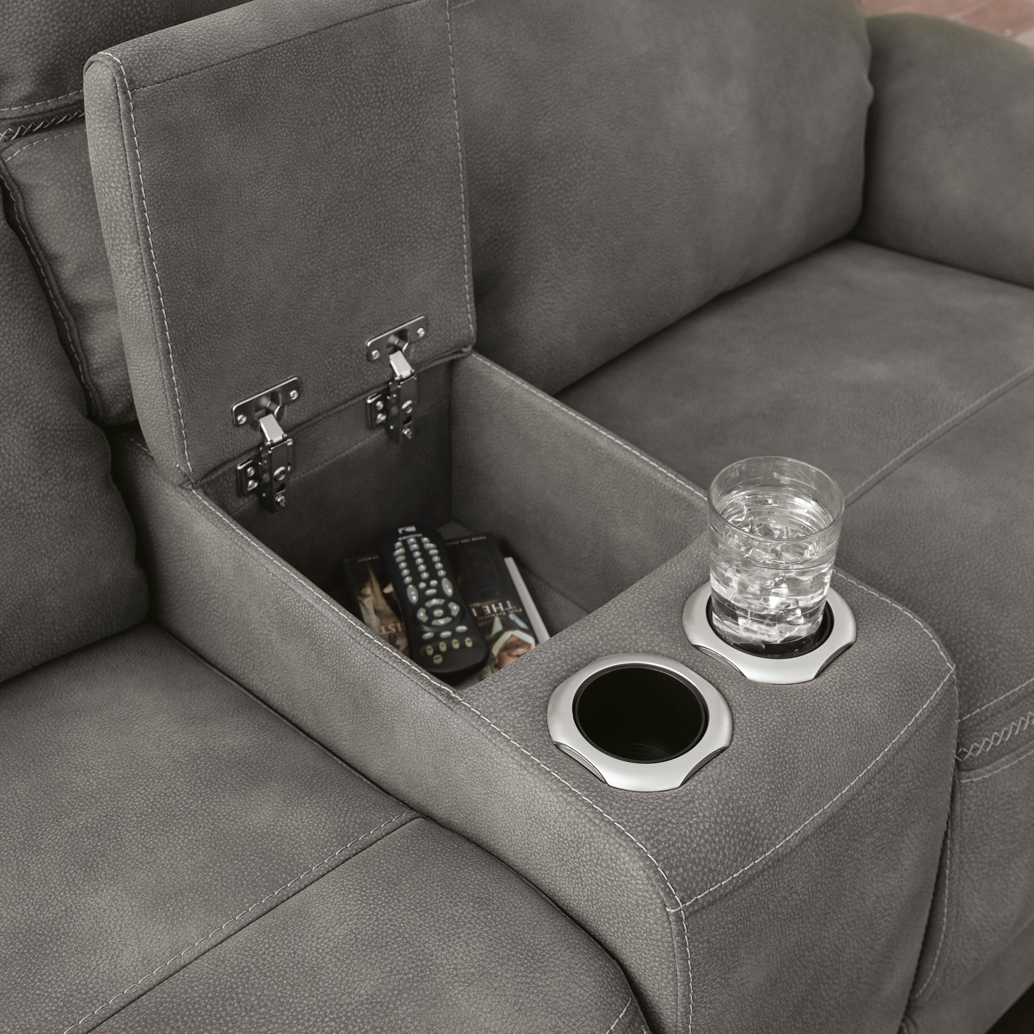 Next-Gen Durapella Power Reclining Loveseat with Console - image 8