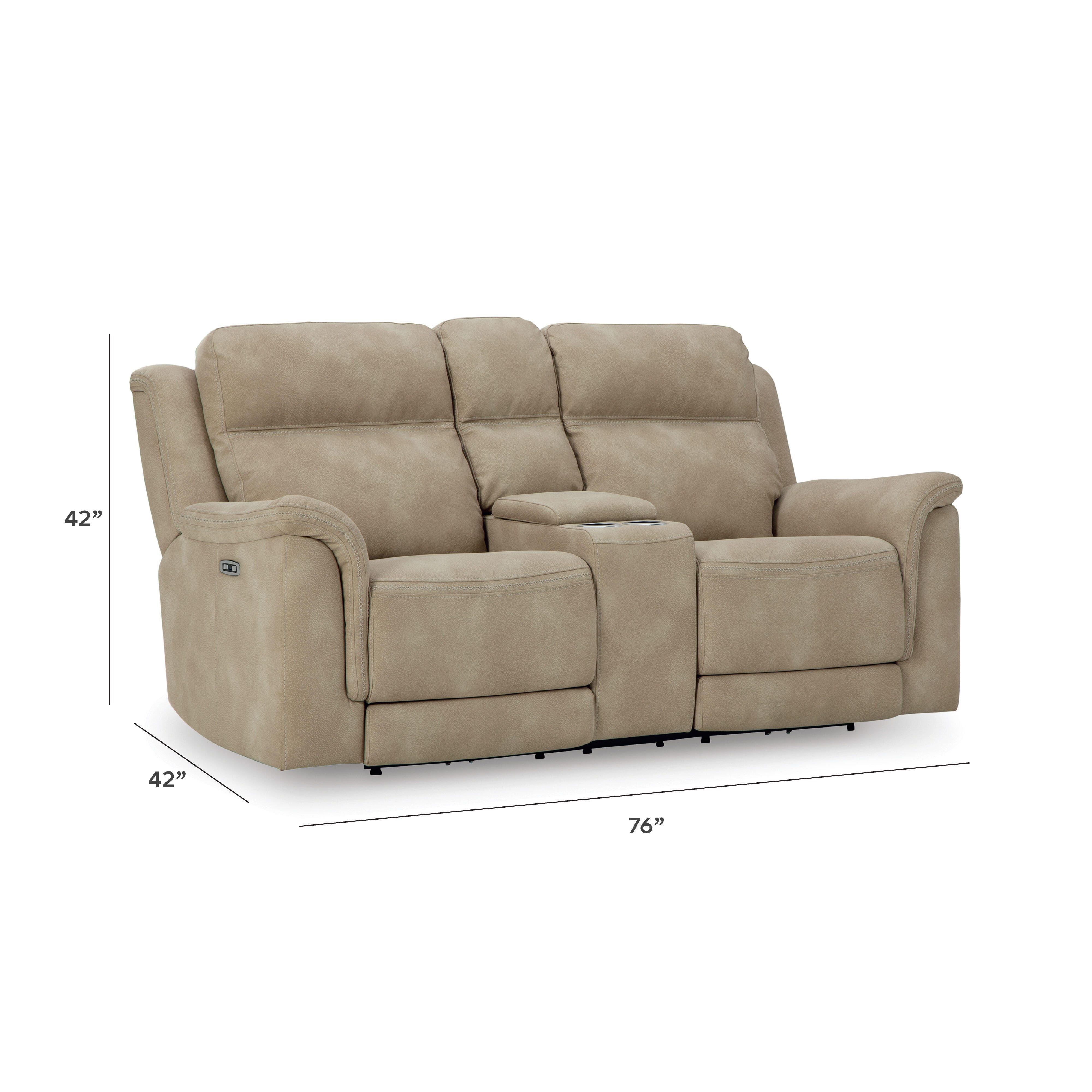 Next-Gen DuraPella Power Reclining Loveseat with Console - image 13