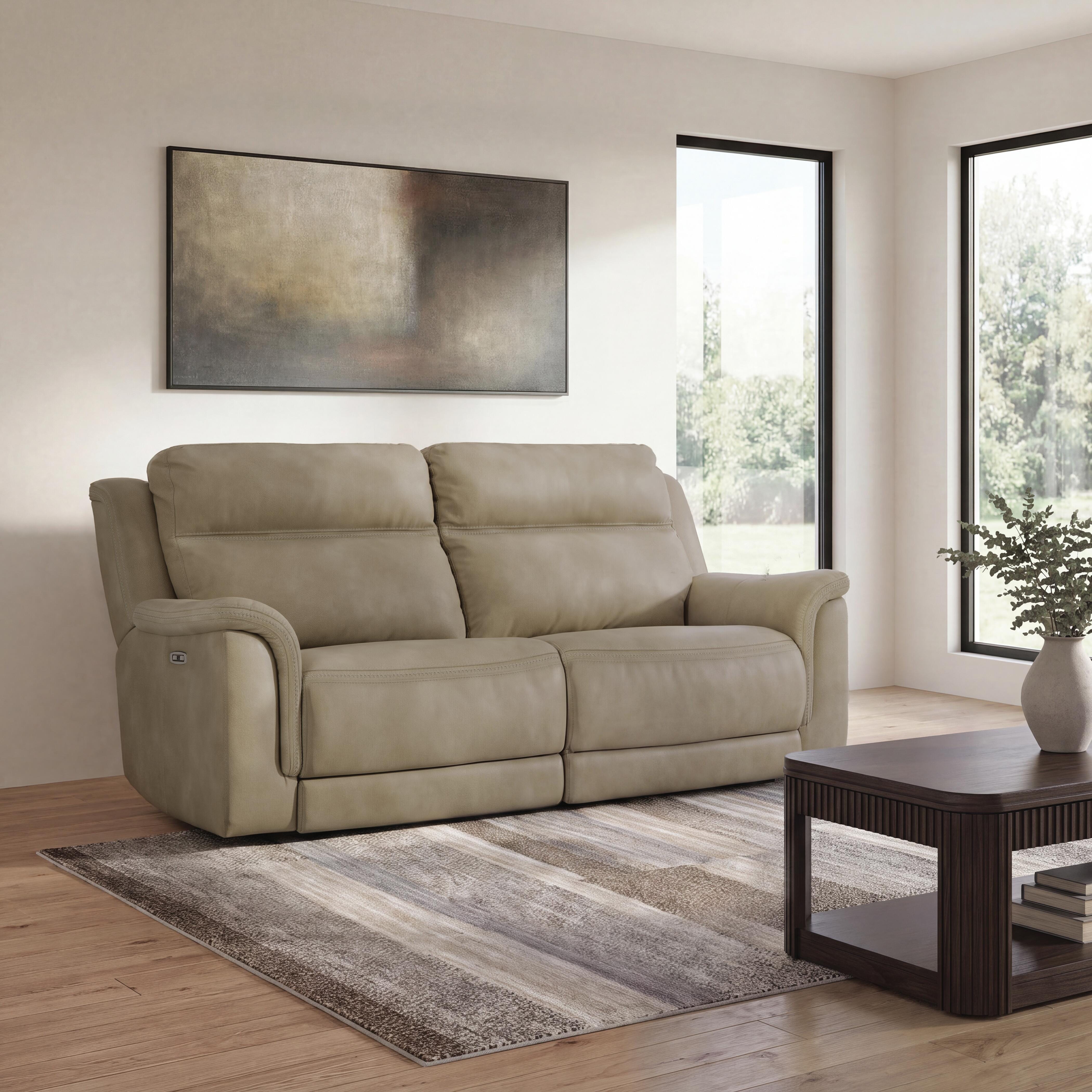Next-Gen DuraPella Performance Fabric Dual Power Reclining Sofa