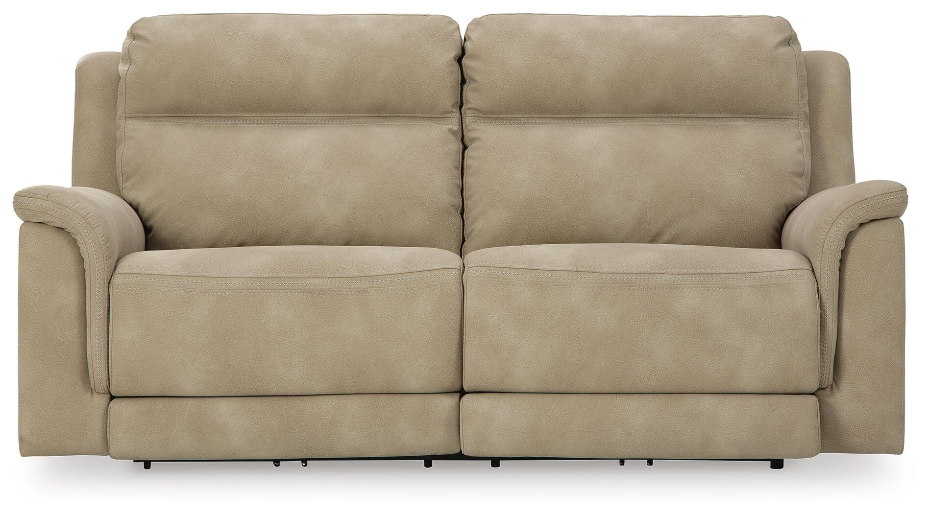 Next-Gen Durapella Power Reclining Sofa, Sand, large