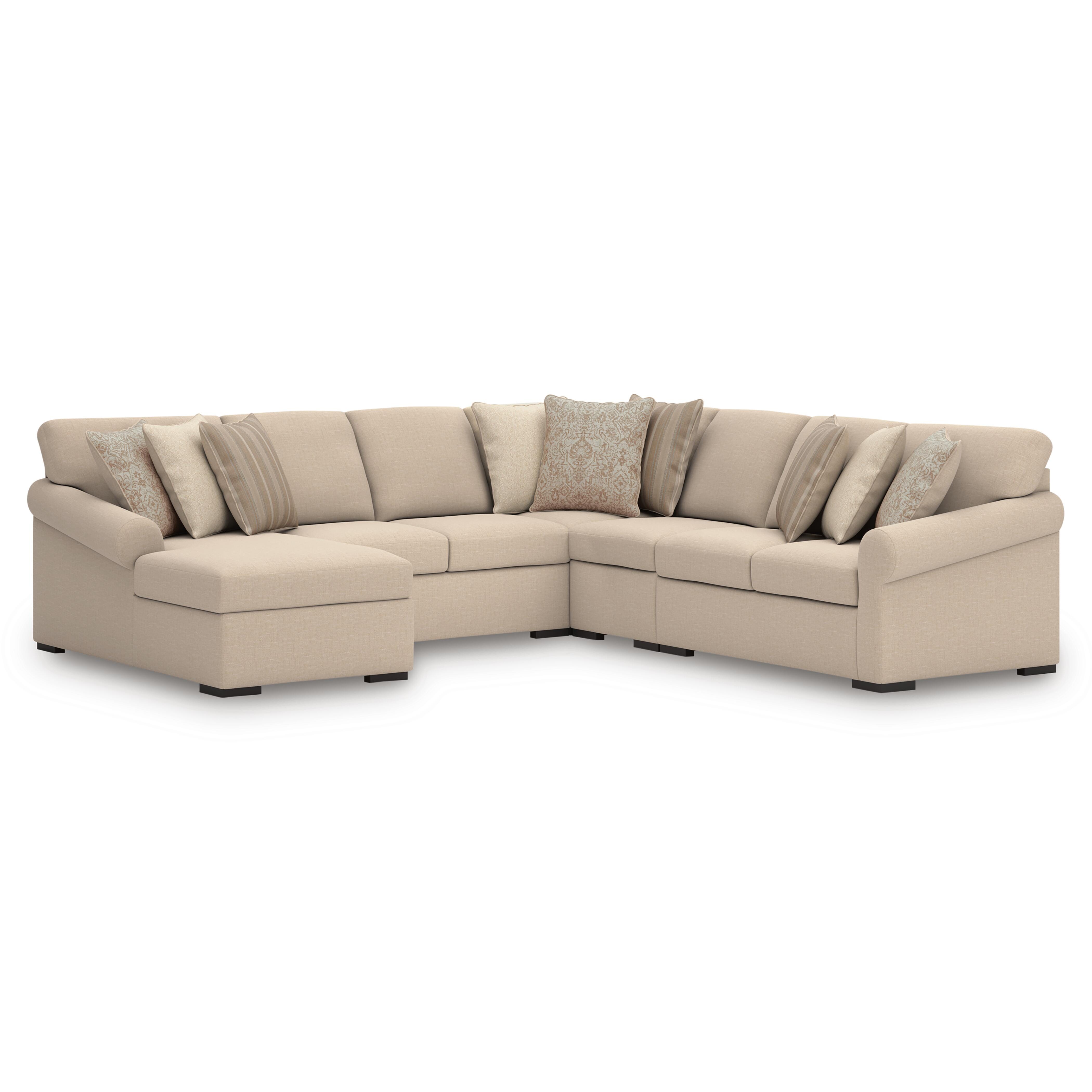 LadyMae 5-Piece Sectional with Chaise - image 1