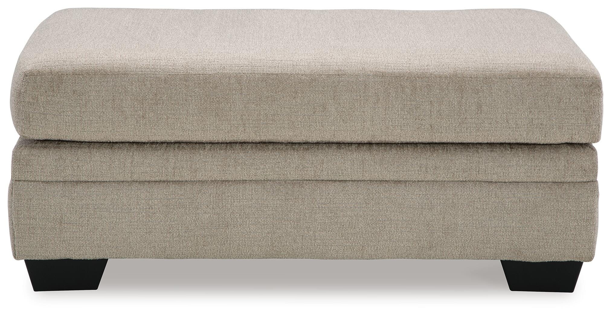 Stonemeade Ottoman, Taupe, large
