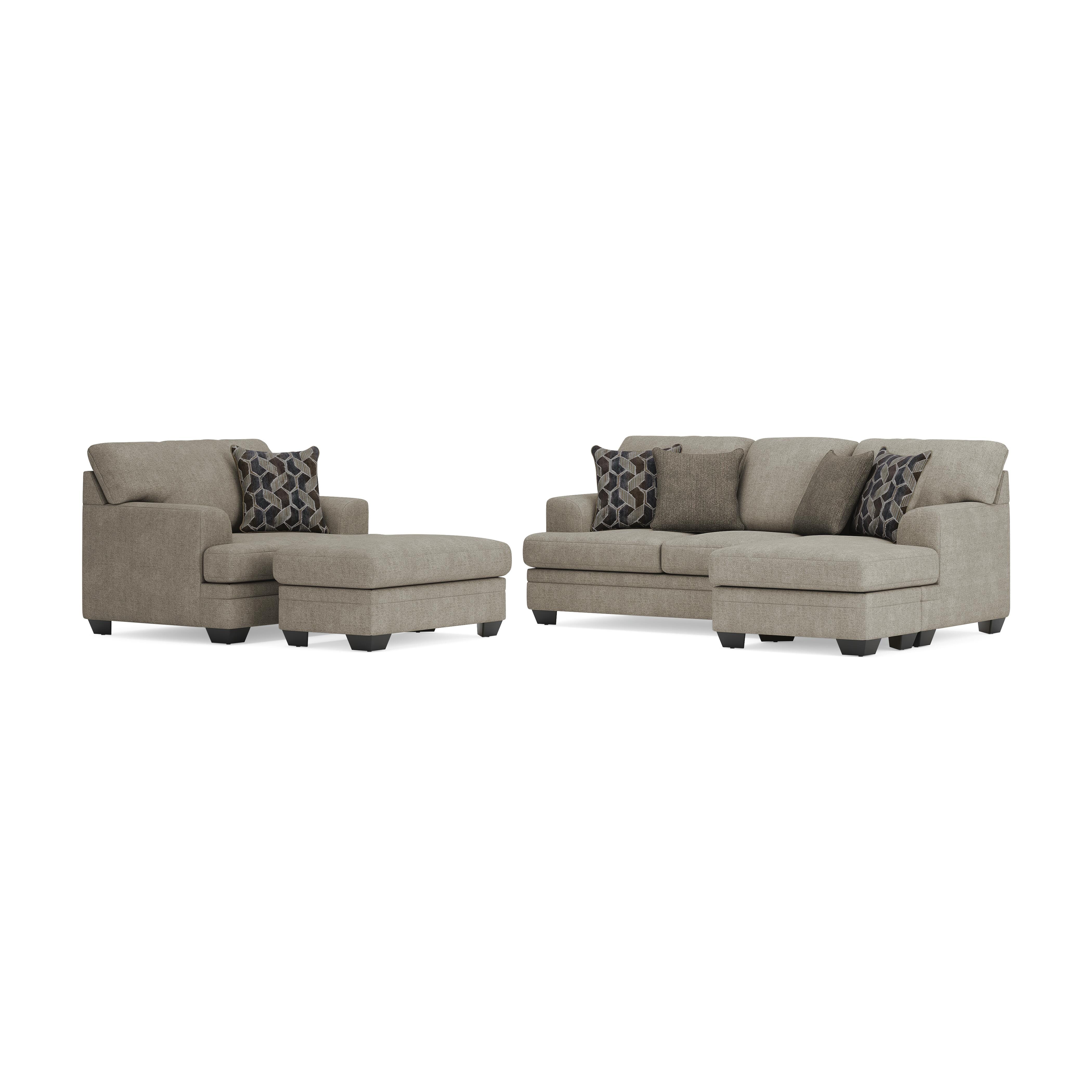 Stonemeade Sofa Chaise, Chair, and Ottoman | Ashley