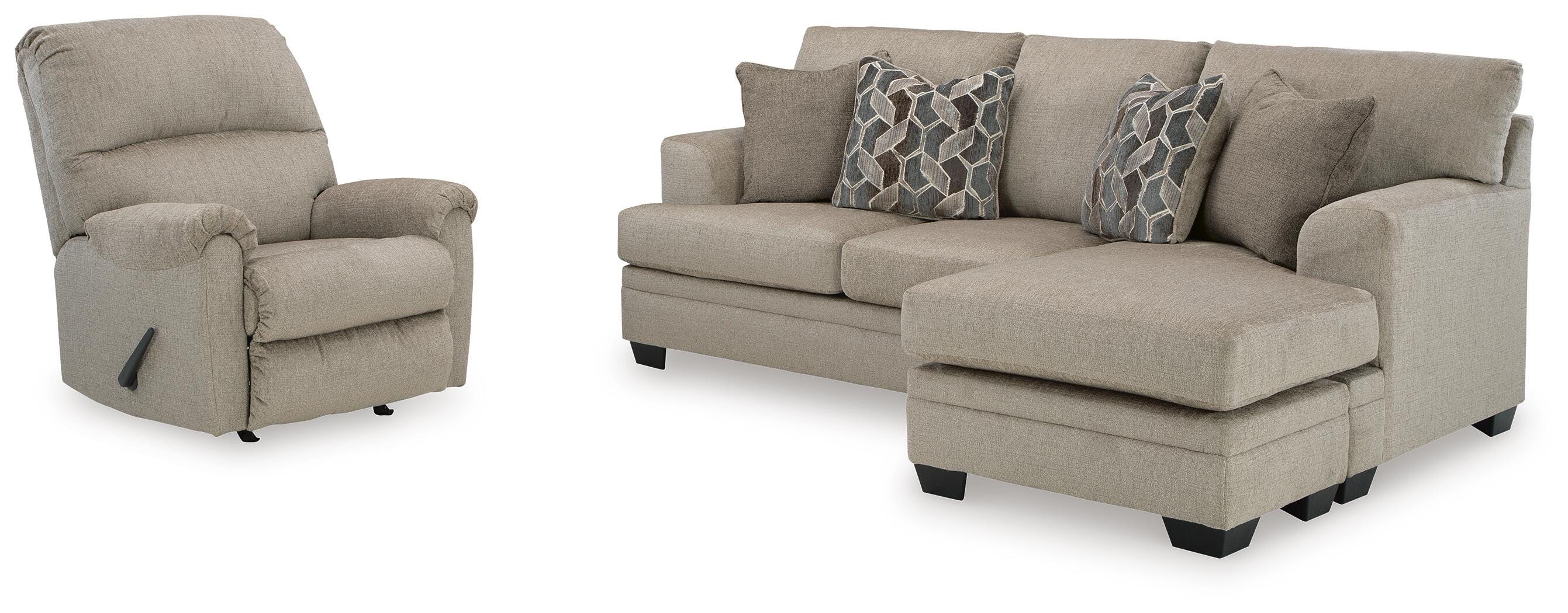Sofá-chaise y sillón reclinable Stonemeade - image 2