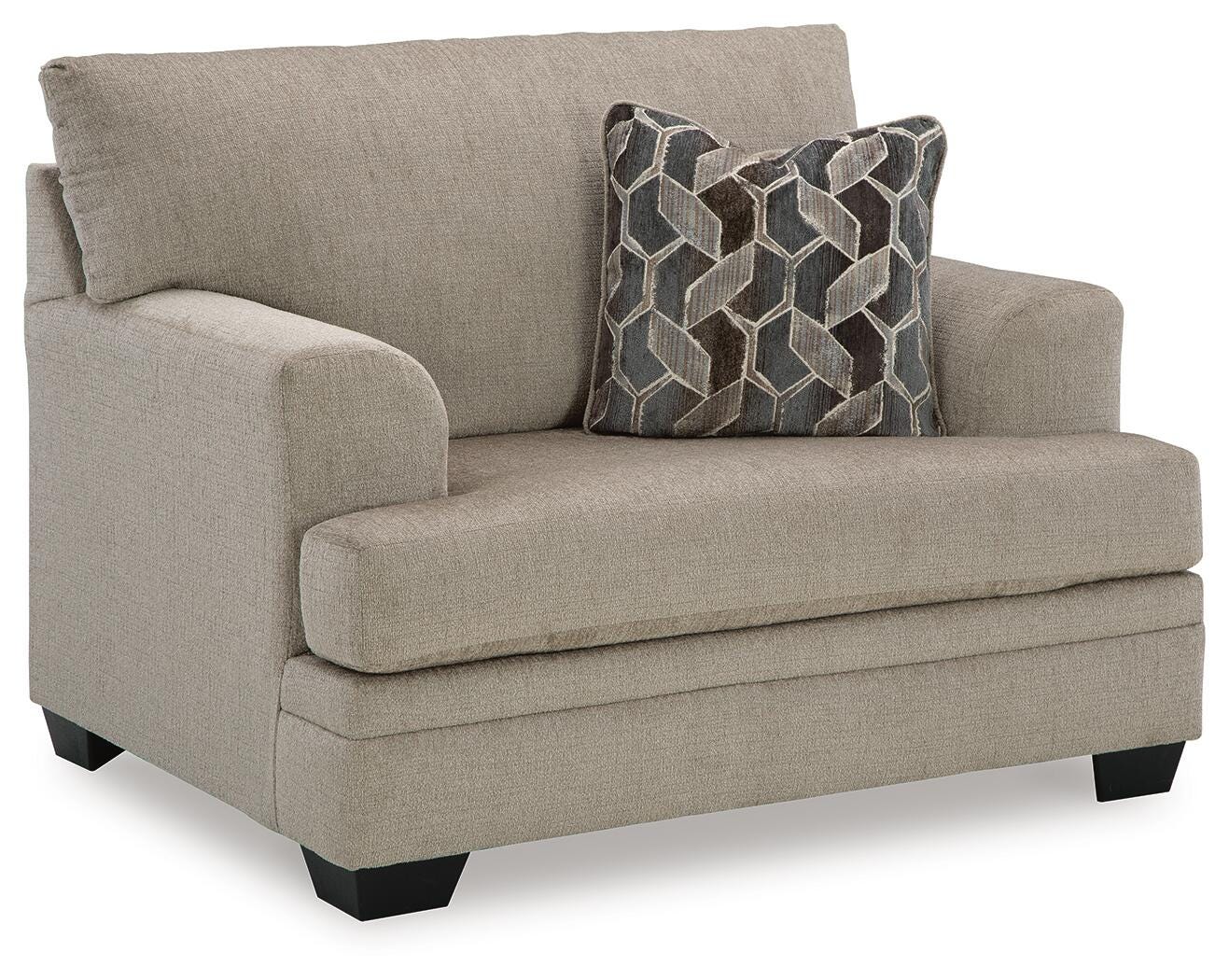 Stonemeade Oversized Chair, Taupe, large