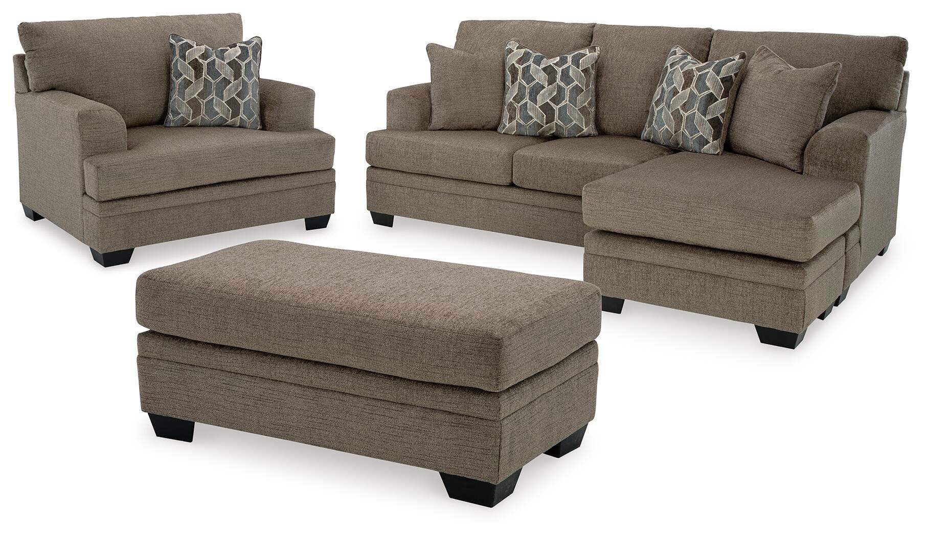 Stonemeade Sofa Chaise, Oversized Chair and Ottoman - image 2