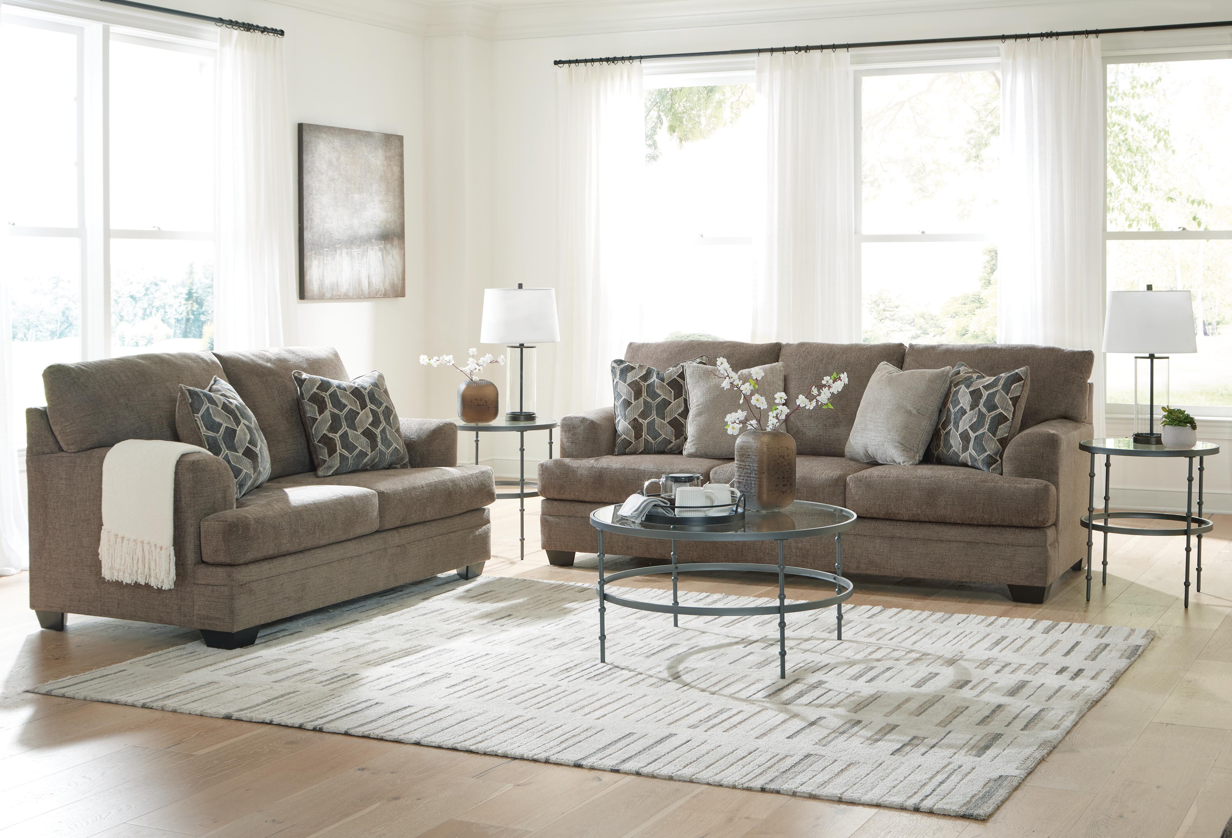 Stonemeade Sofa and Loveseat, Nutmeg, large