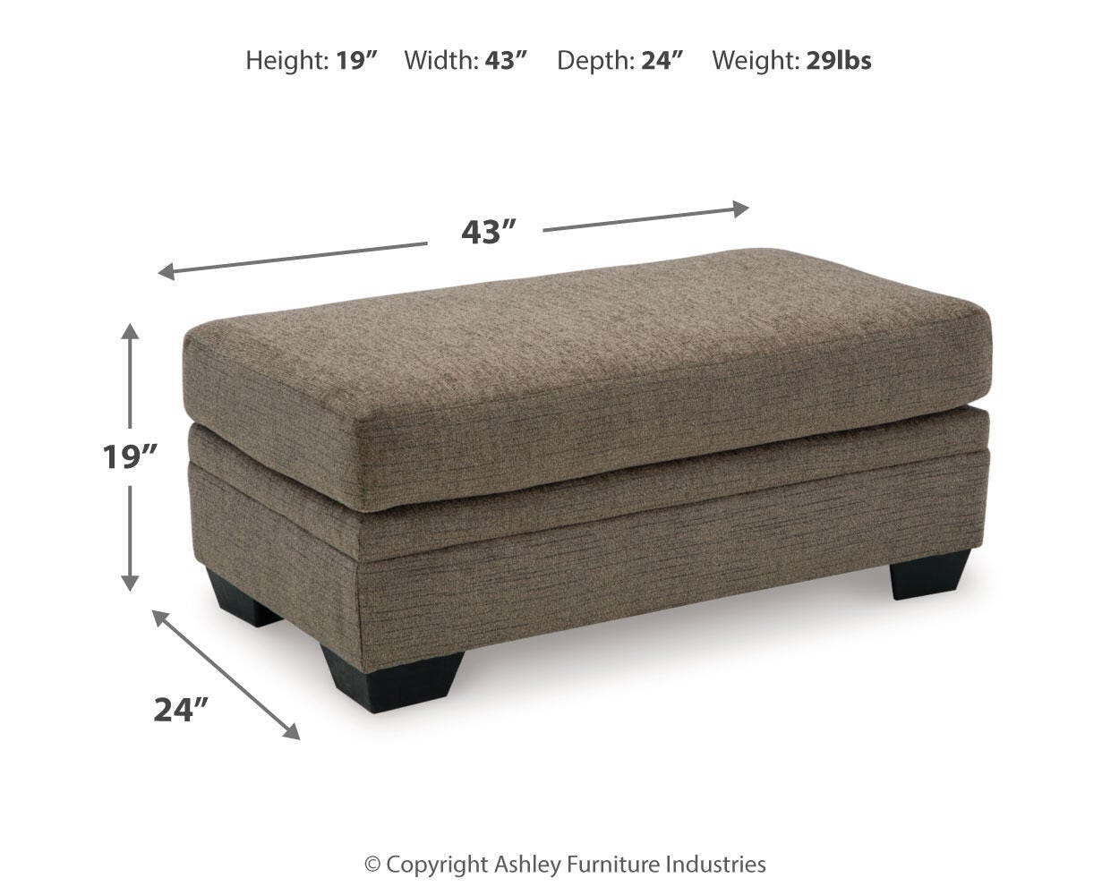 Stonemeade Ottoman - image 4