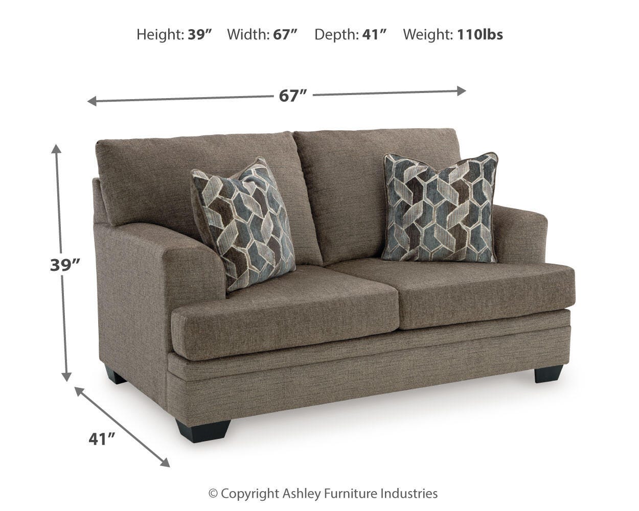 Stonemeade Loveseat - image 4