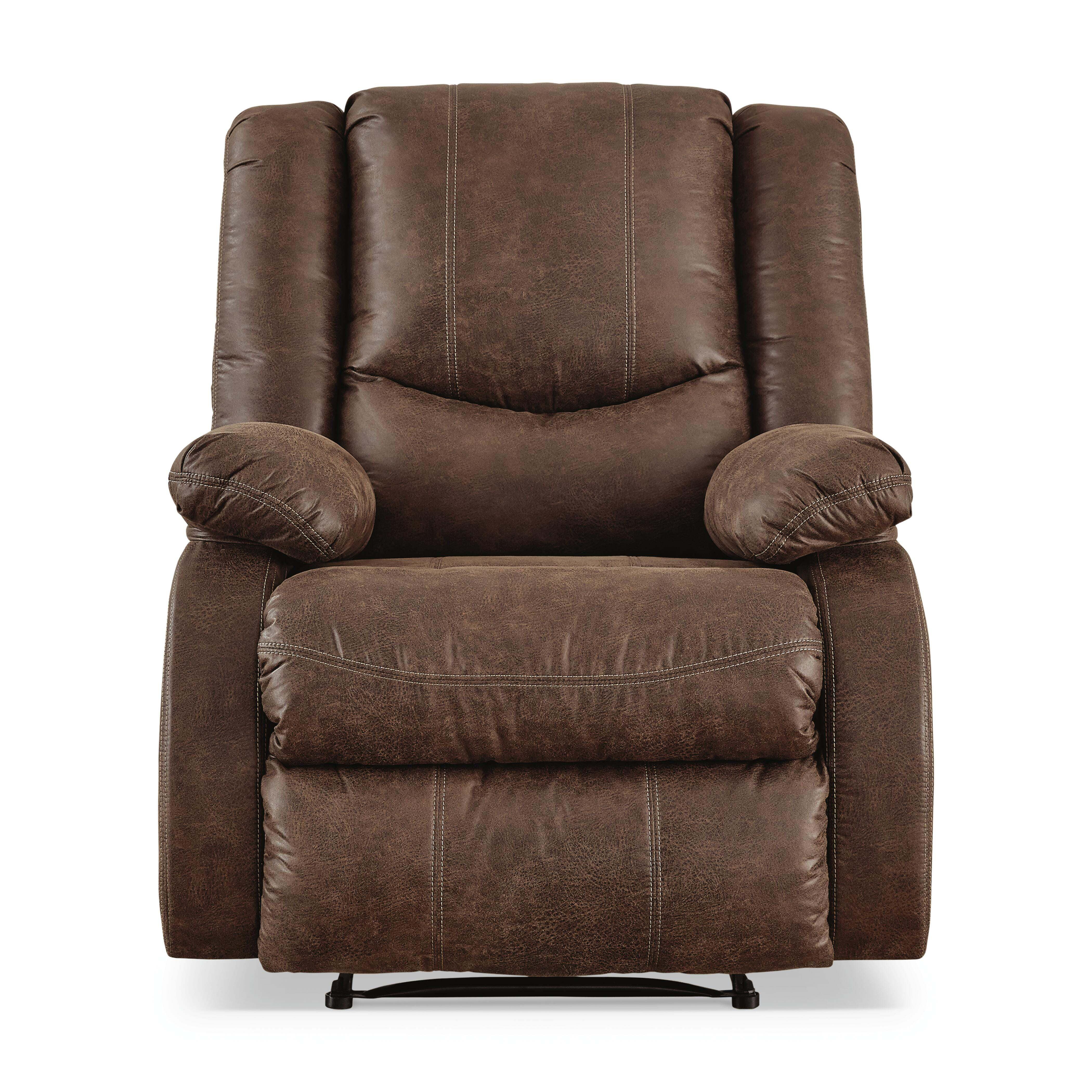 Bladewood Recliner, Coffee, large