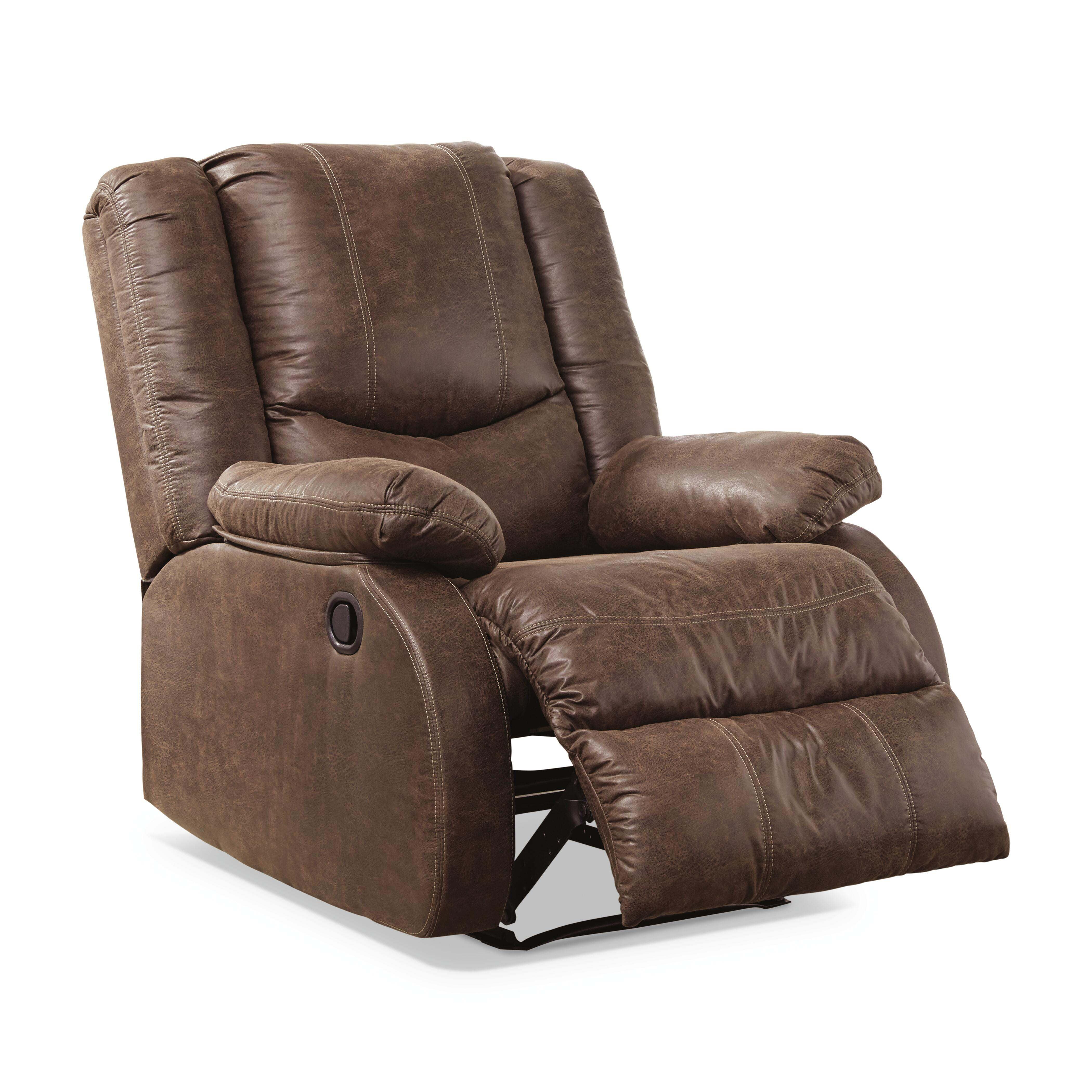 Bladewood Recliner, Coffee, large