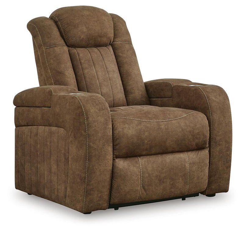 Wolfridge Dual Power Recliner, Brindle