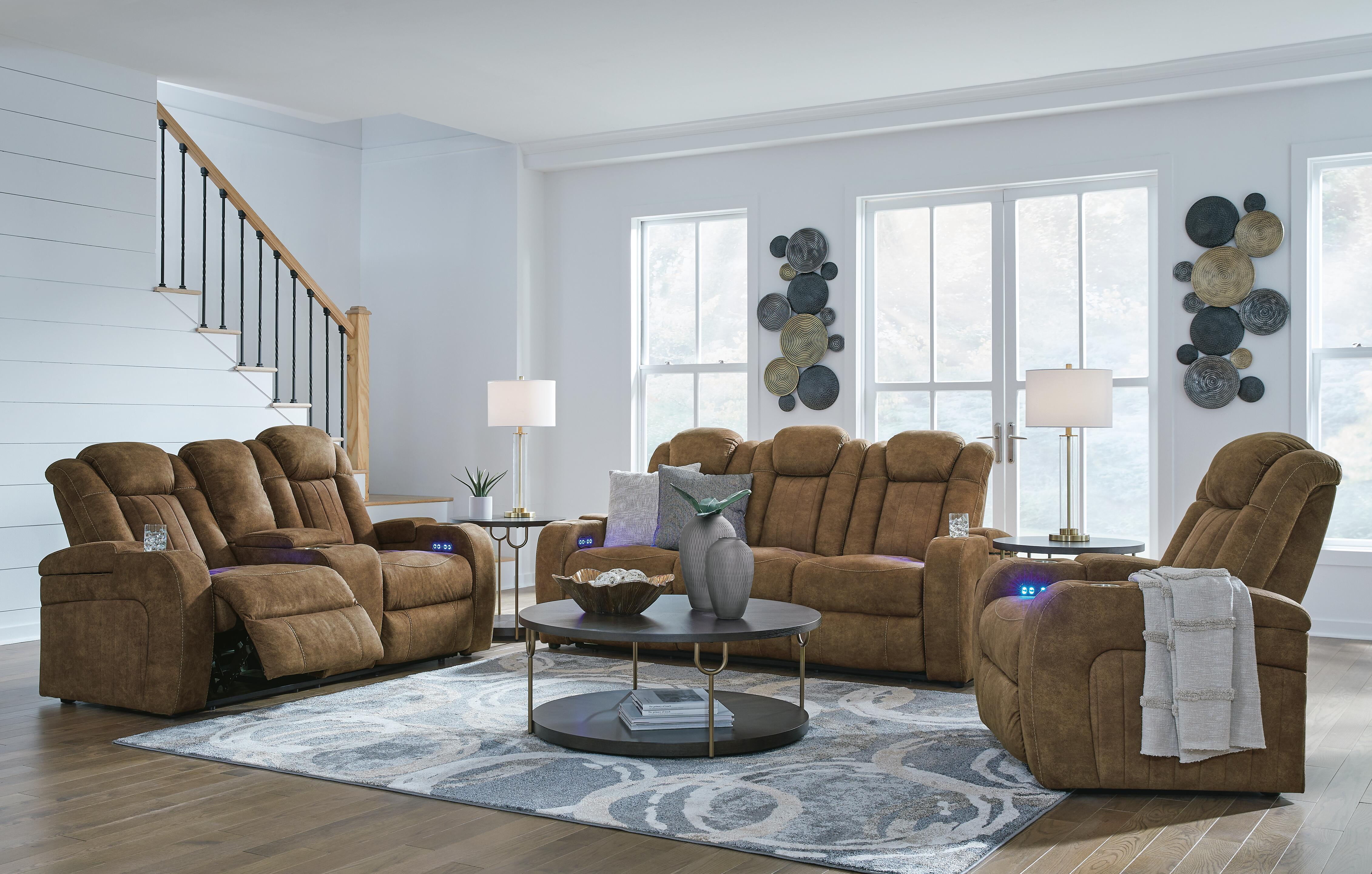 Wolfridge Power Reclining Sofa, Loveseat and Recliner - image 29
