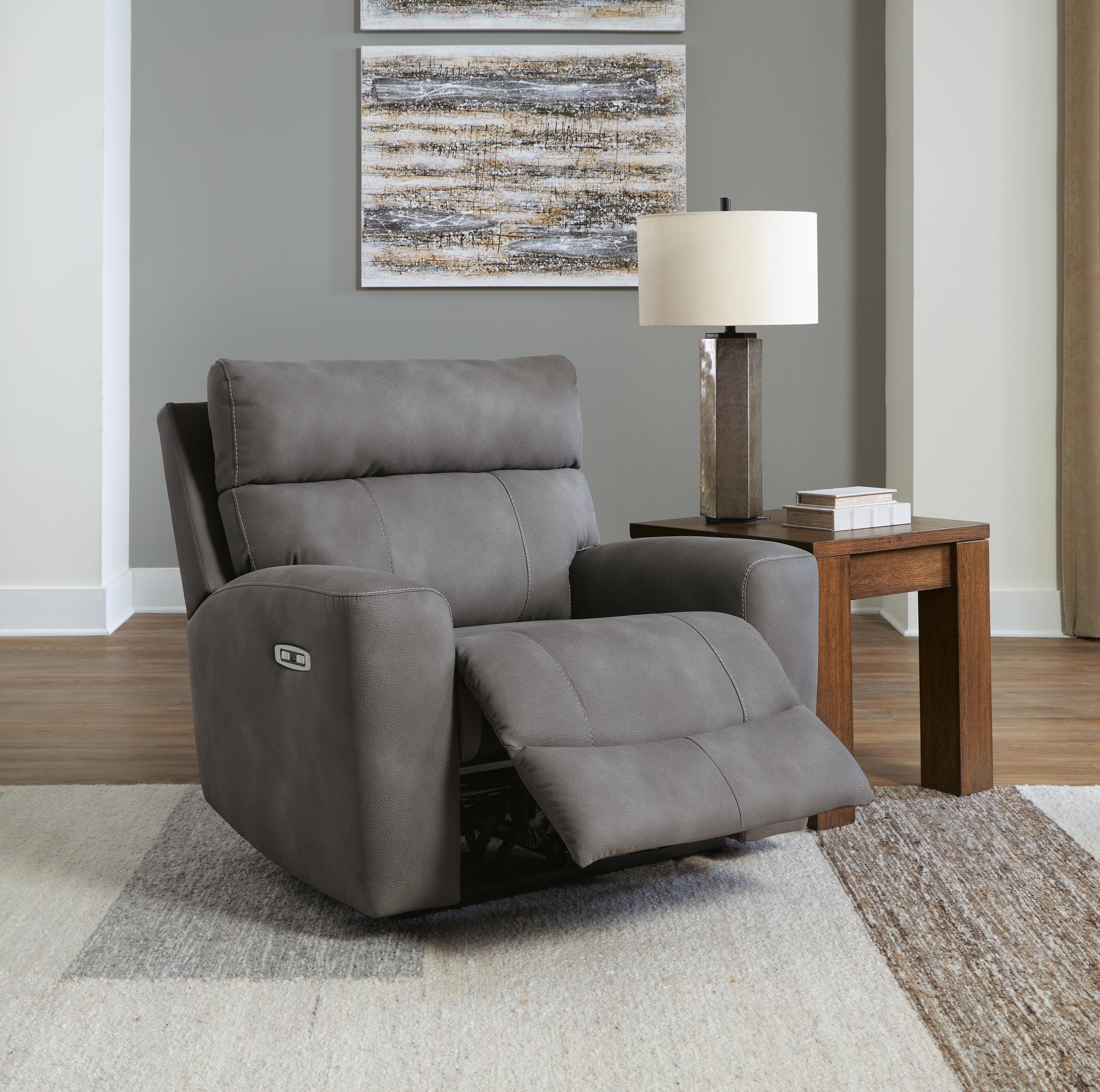 Next-Gen Durapella Power Recliner, Slate, large