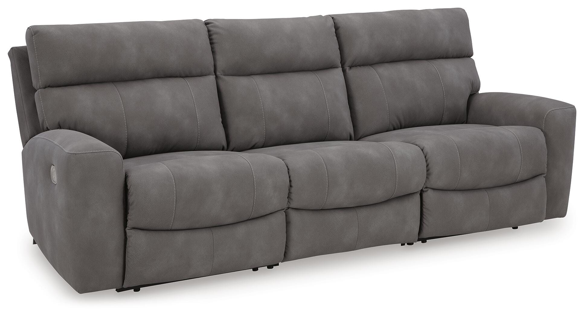 Next-Gen Durapella 3-Piece Power Reclining Sectional Sofa, Slate, large