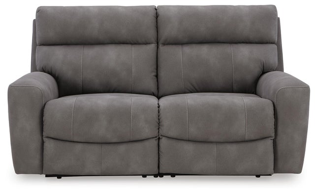 Next-Gen DuraPella Performance Fabric 2-Piece Dual Power Reclining Modular Loveseat