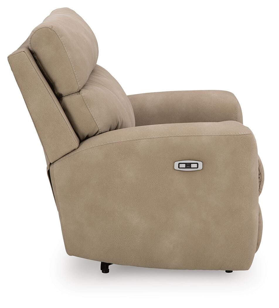 Next-Gen Durapella Power Recliner, Sand, large