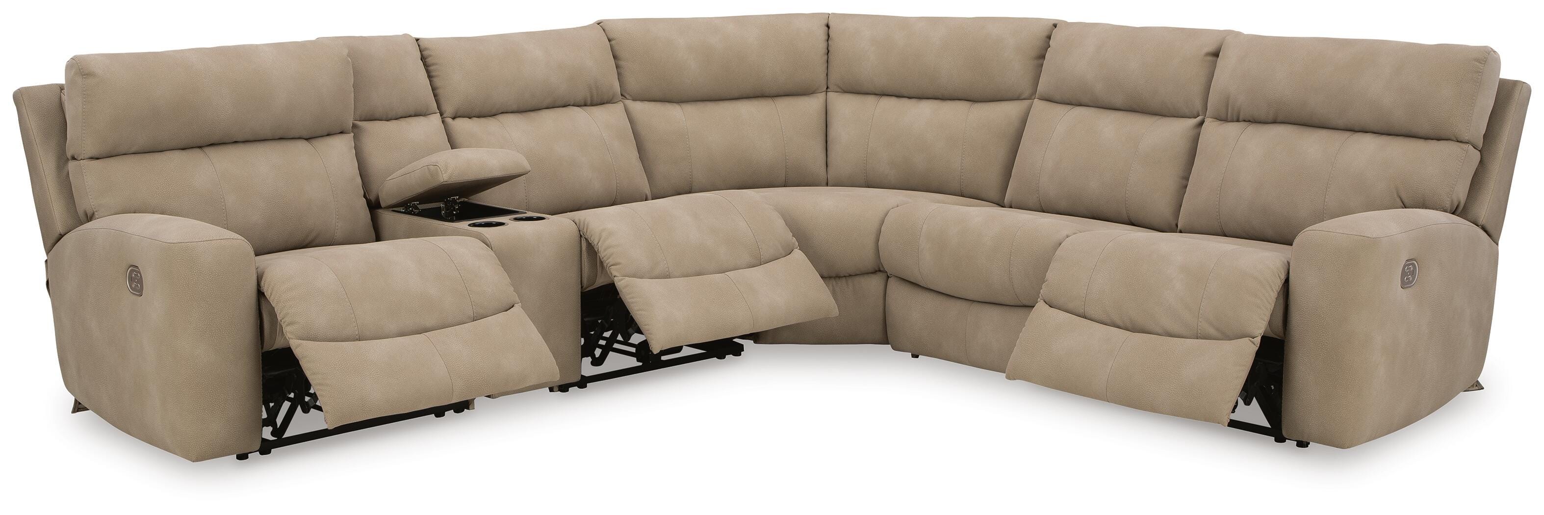 Next-Gen DuraPella 6-Piece Power Reclining Sectional - image 3