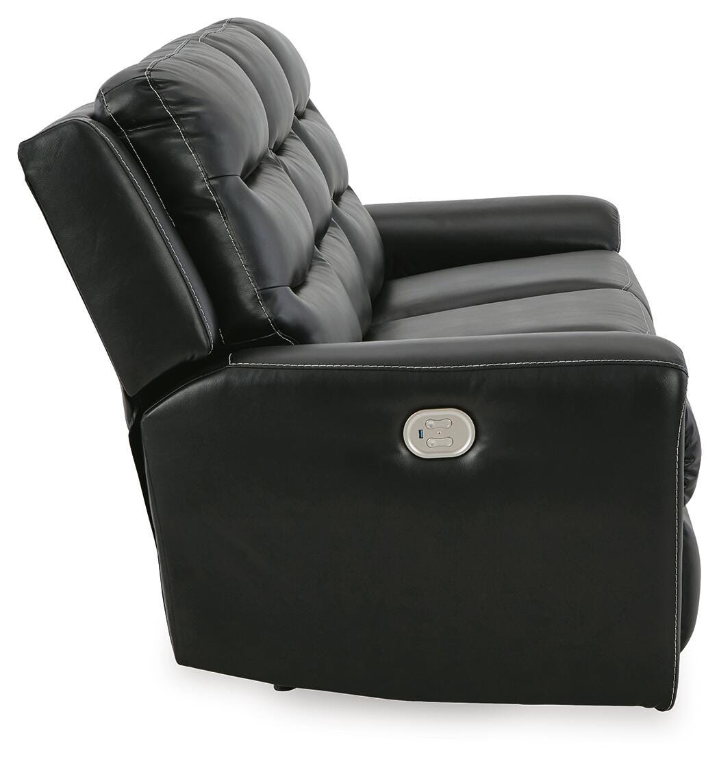 Warlin Power Reclining Sofa and Loveseat - image 6