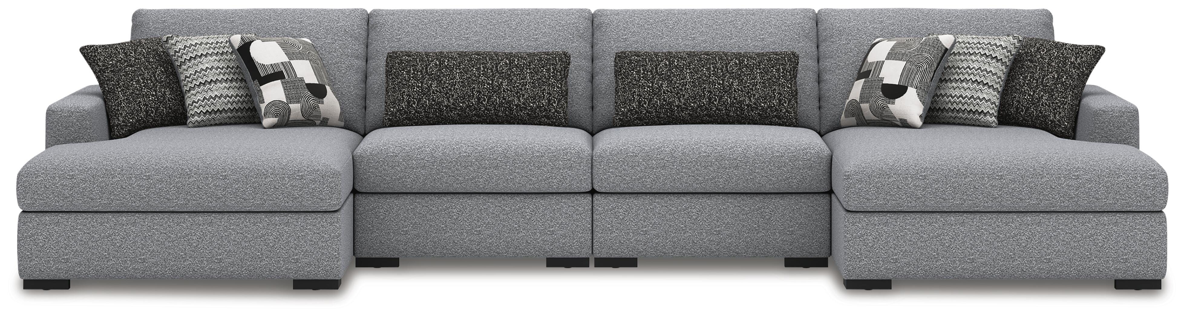 Seccional Bealton de 4 piezas con chaise doble - image 2
