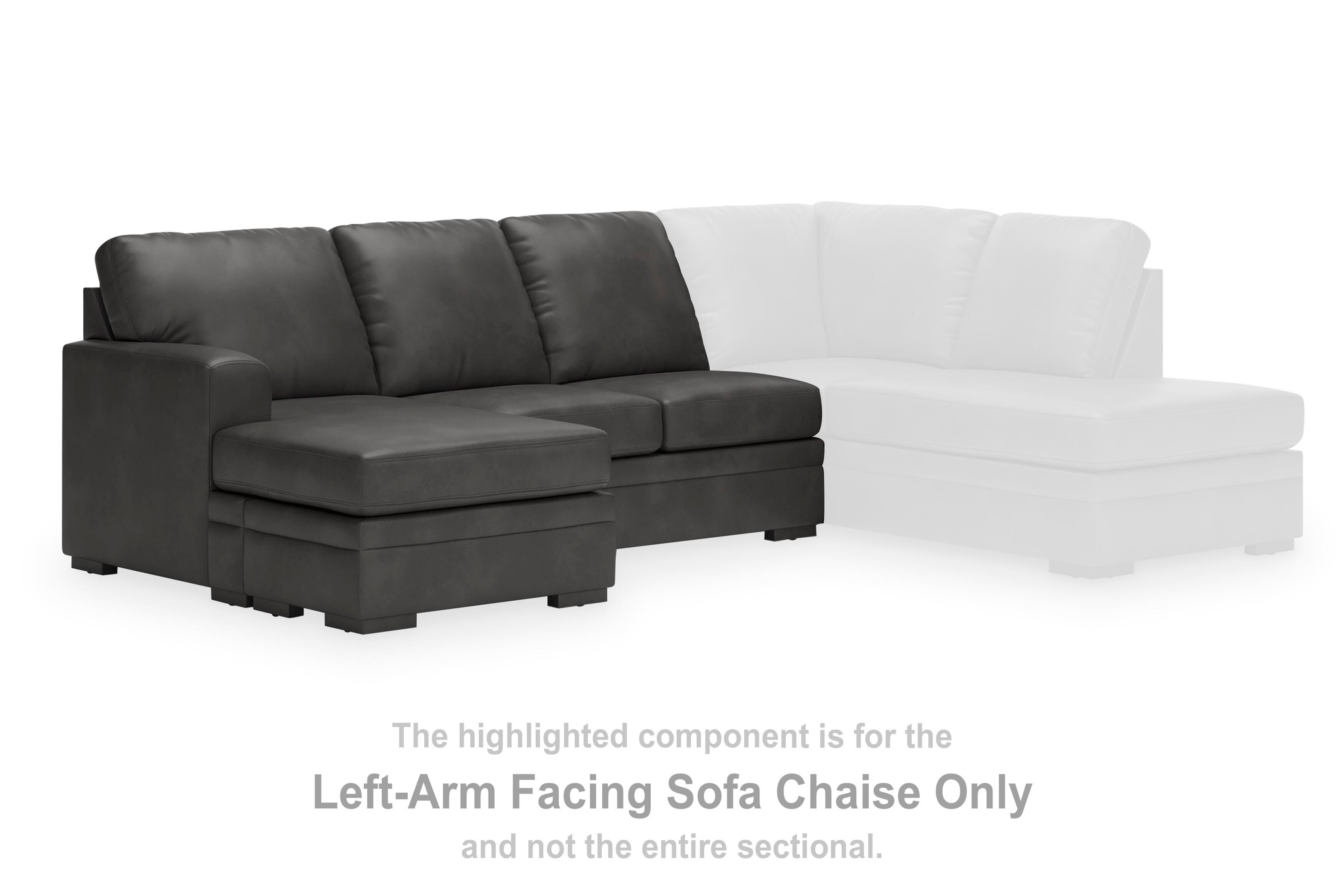Sofá chaise Dara Park con brazo izquierdo - image 2
