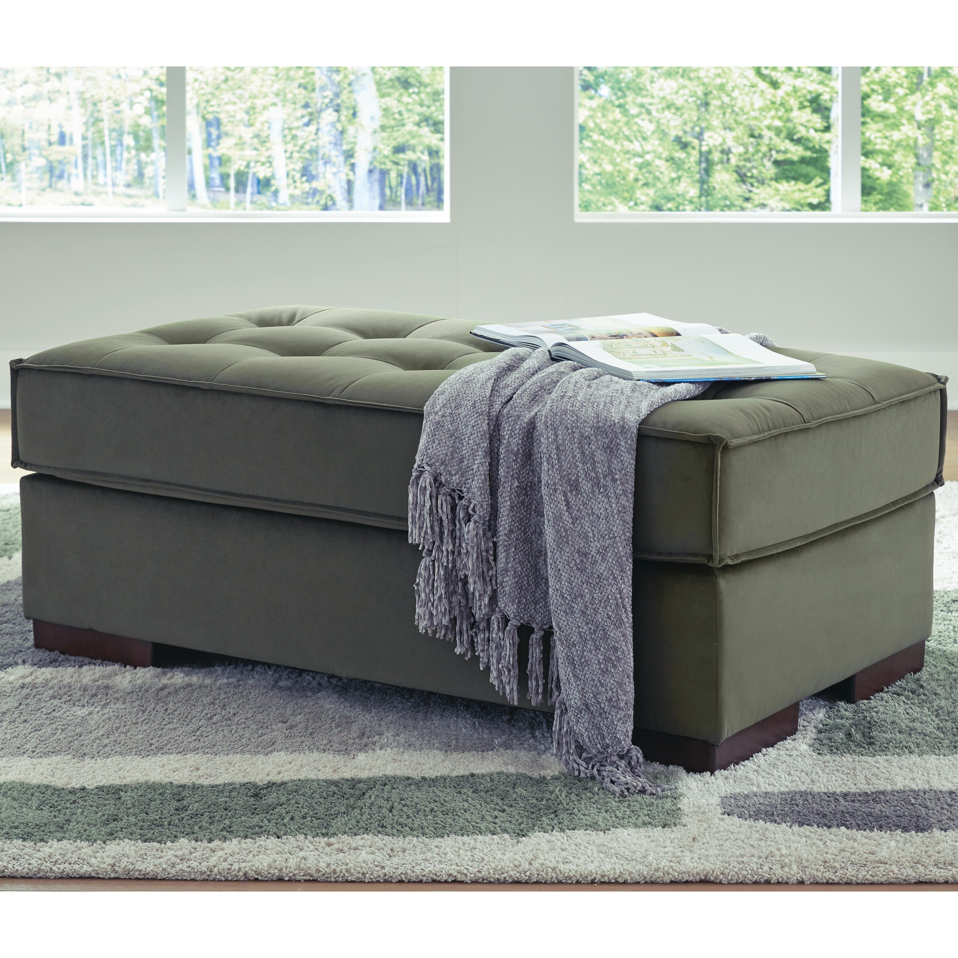 Chalcombe Oversized Accent Ottoman, , rollover