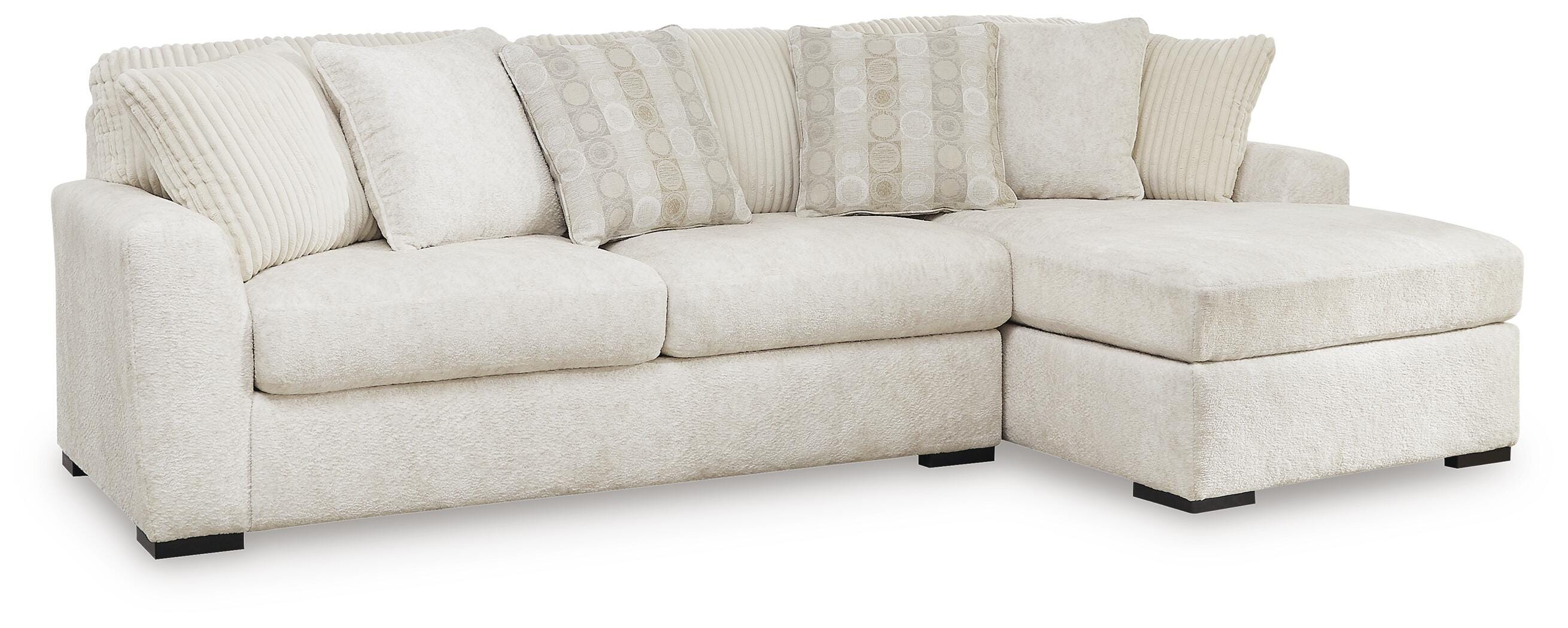 Chessington 2-Piece Sectional with Chaise, Ivory, large